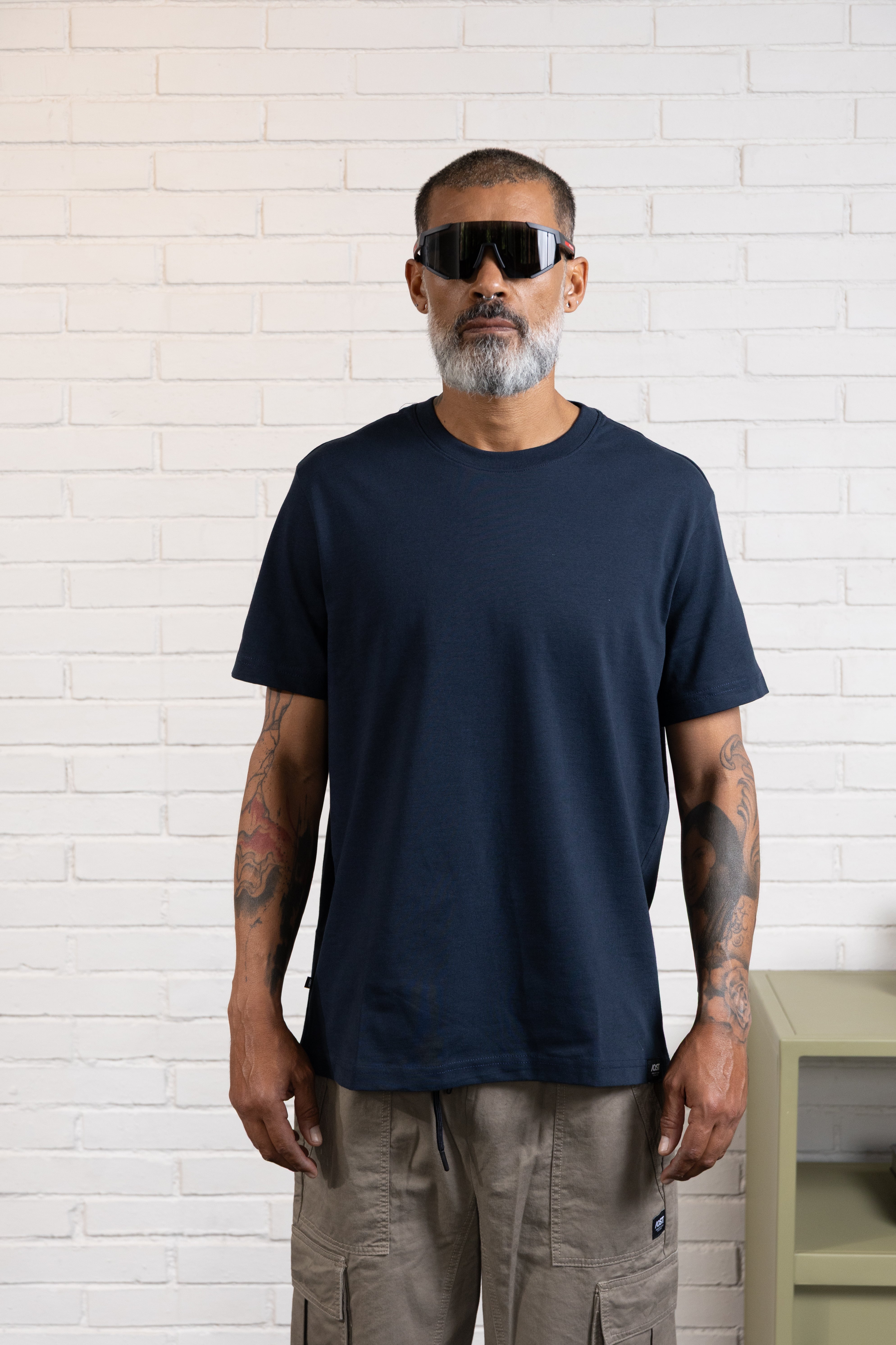 CAMISETA MANGA CORTA COLOR IVORY