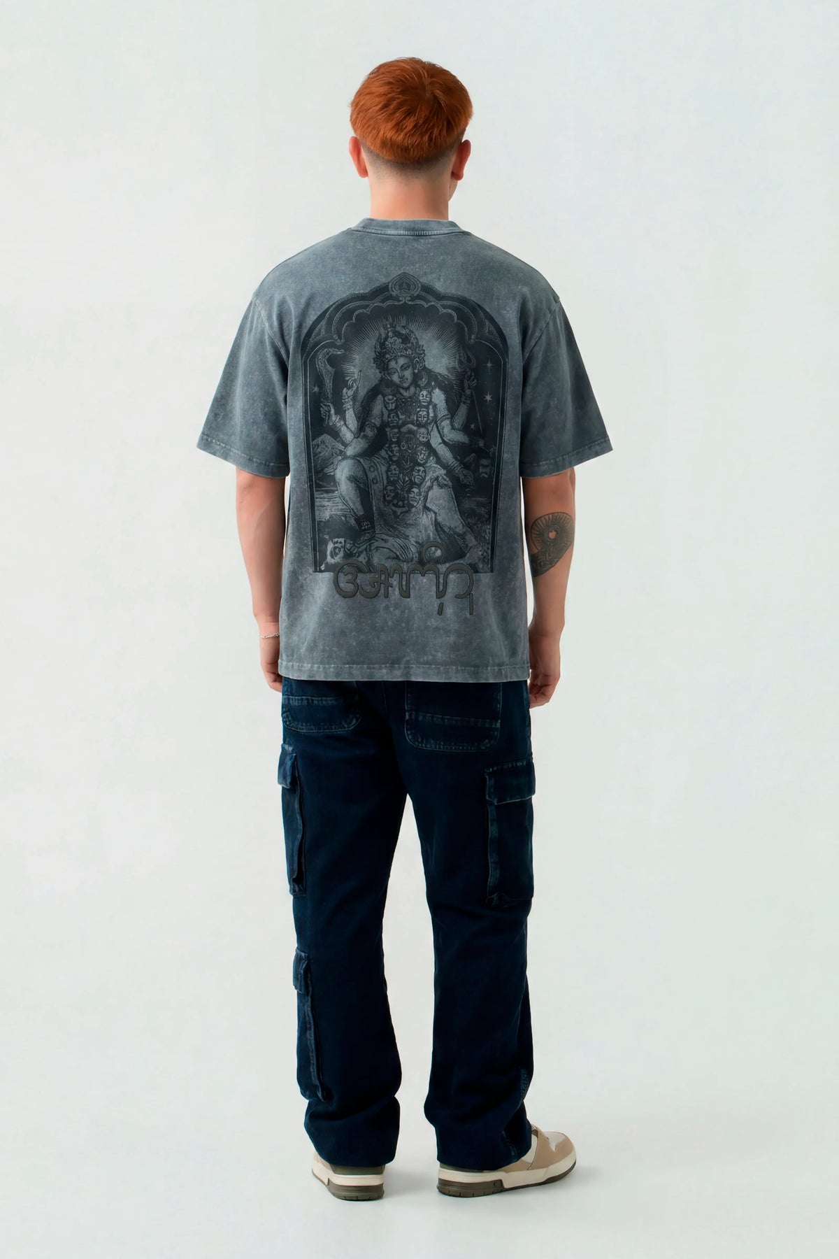 CAMISETA PREMIUM MANGA CORTA COLOR VERDE MONTAÑA