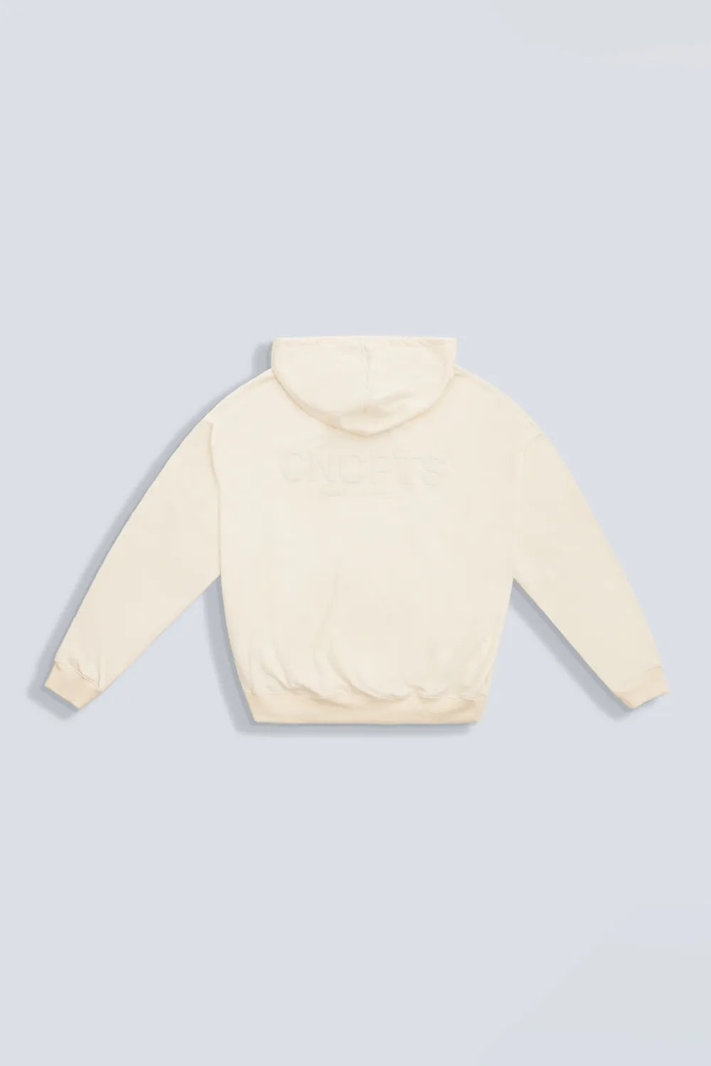 HOODIE OVERSIZE CNCPTS ESENCIAL IVORY - QST
