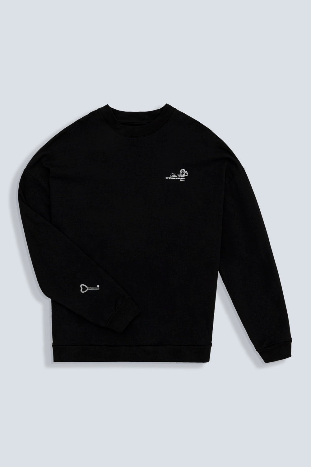 BUZO OVERSIZE COLOR NEGRO - QST