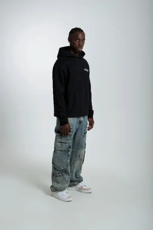 BUZO CERRADO COLOR NEGRO