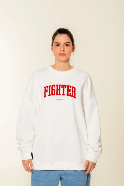 BUZO CERRADO COLOR IVORY