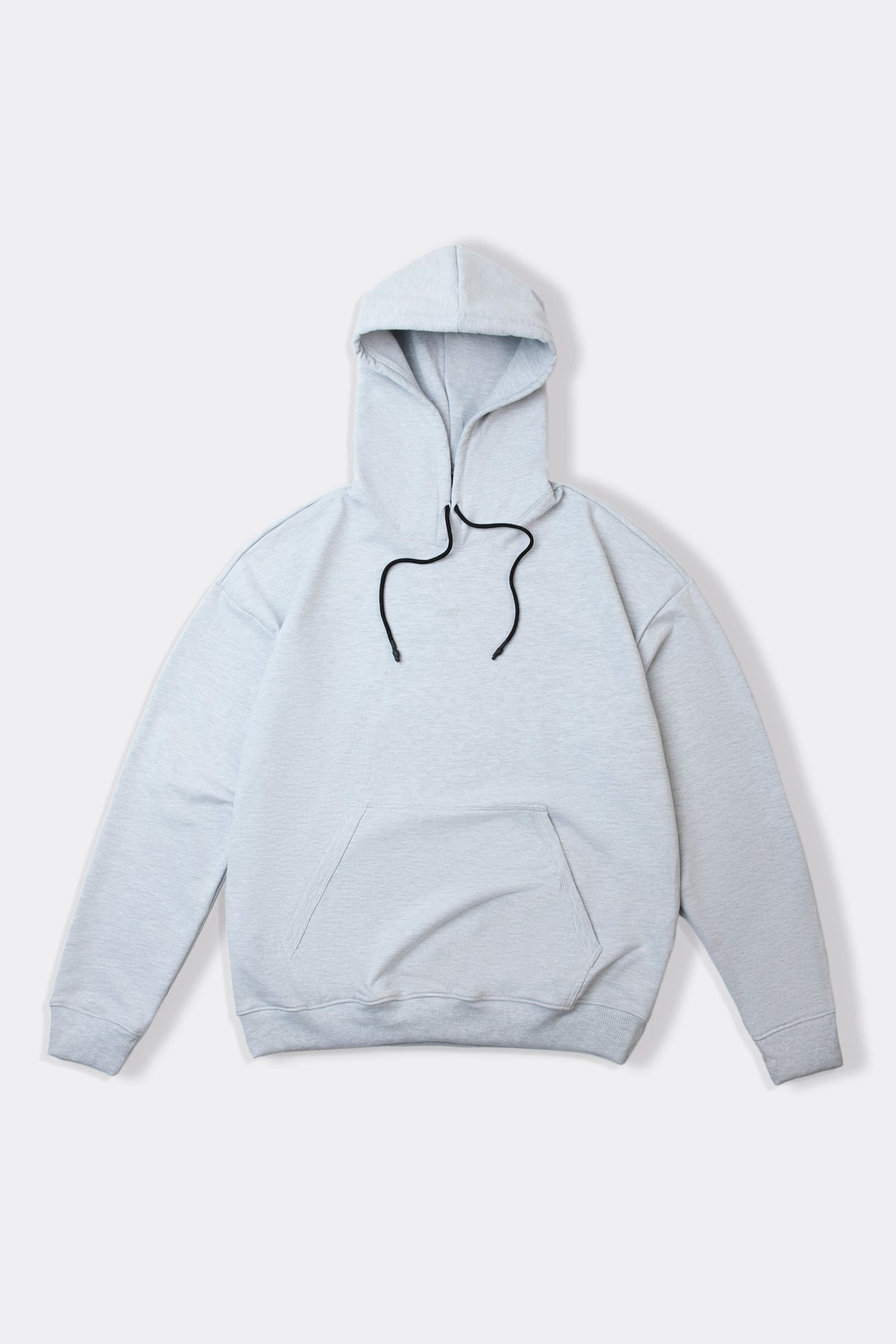 BUZO CERRADO COLOR GRIS JASPE CLARO