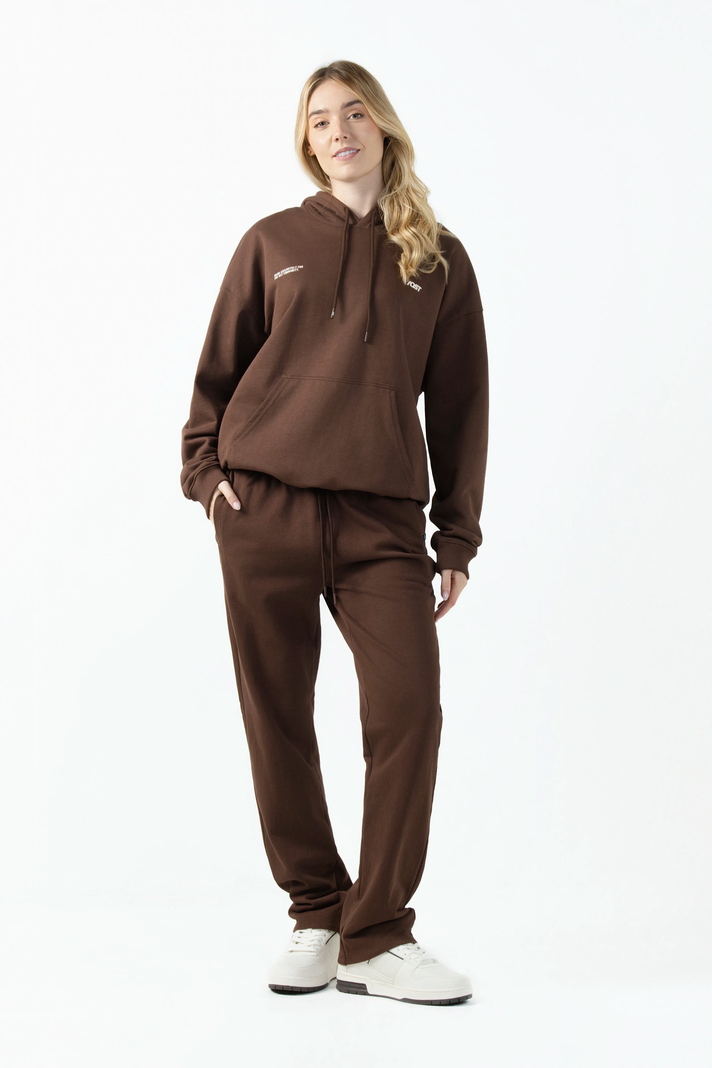 BUZO CERRADO COLOR SHAVED CHOCOLATE