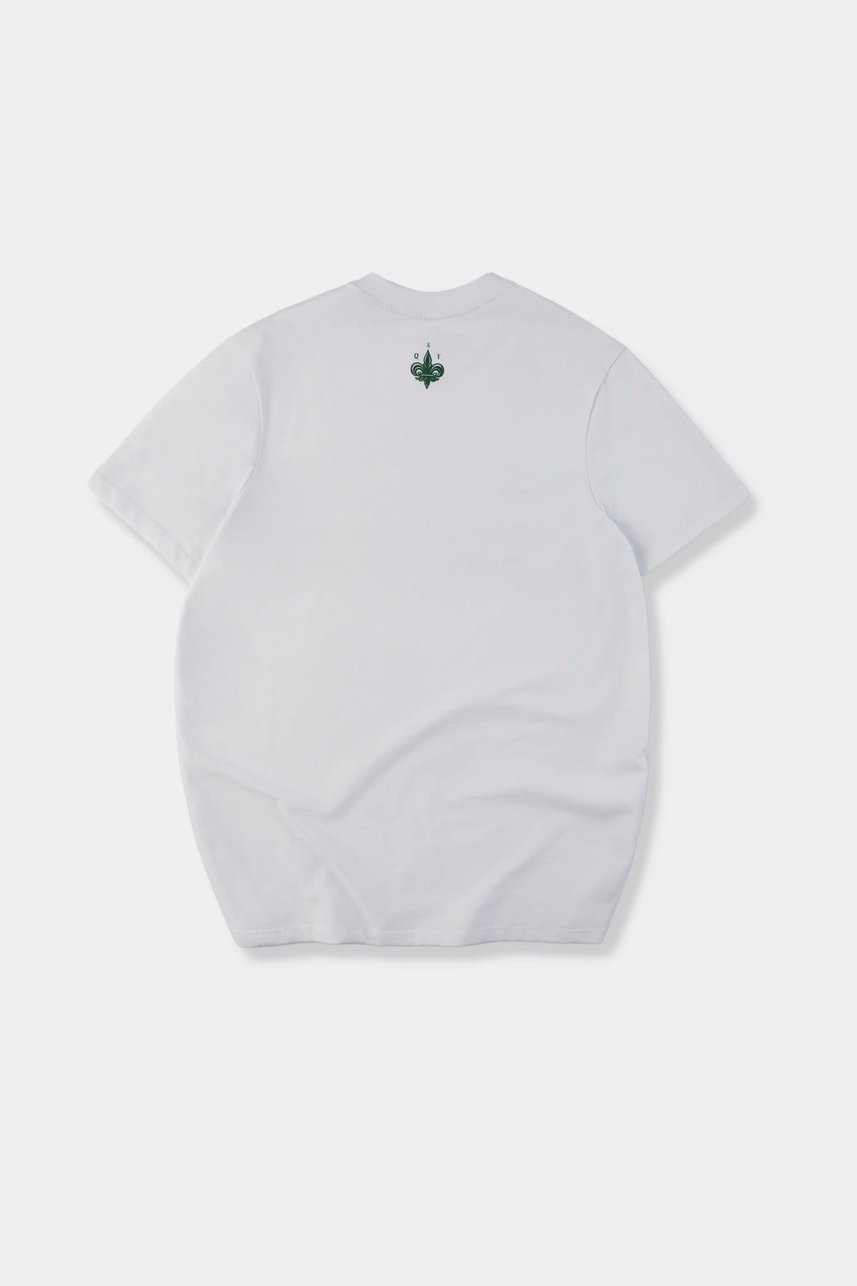 CAMISETA ESPECIAL ESTAMPADO LOCALIZADO COLOR BLANCO