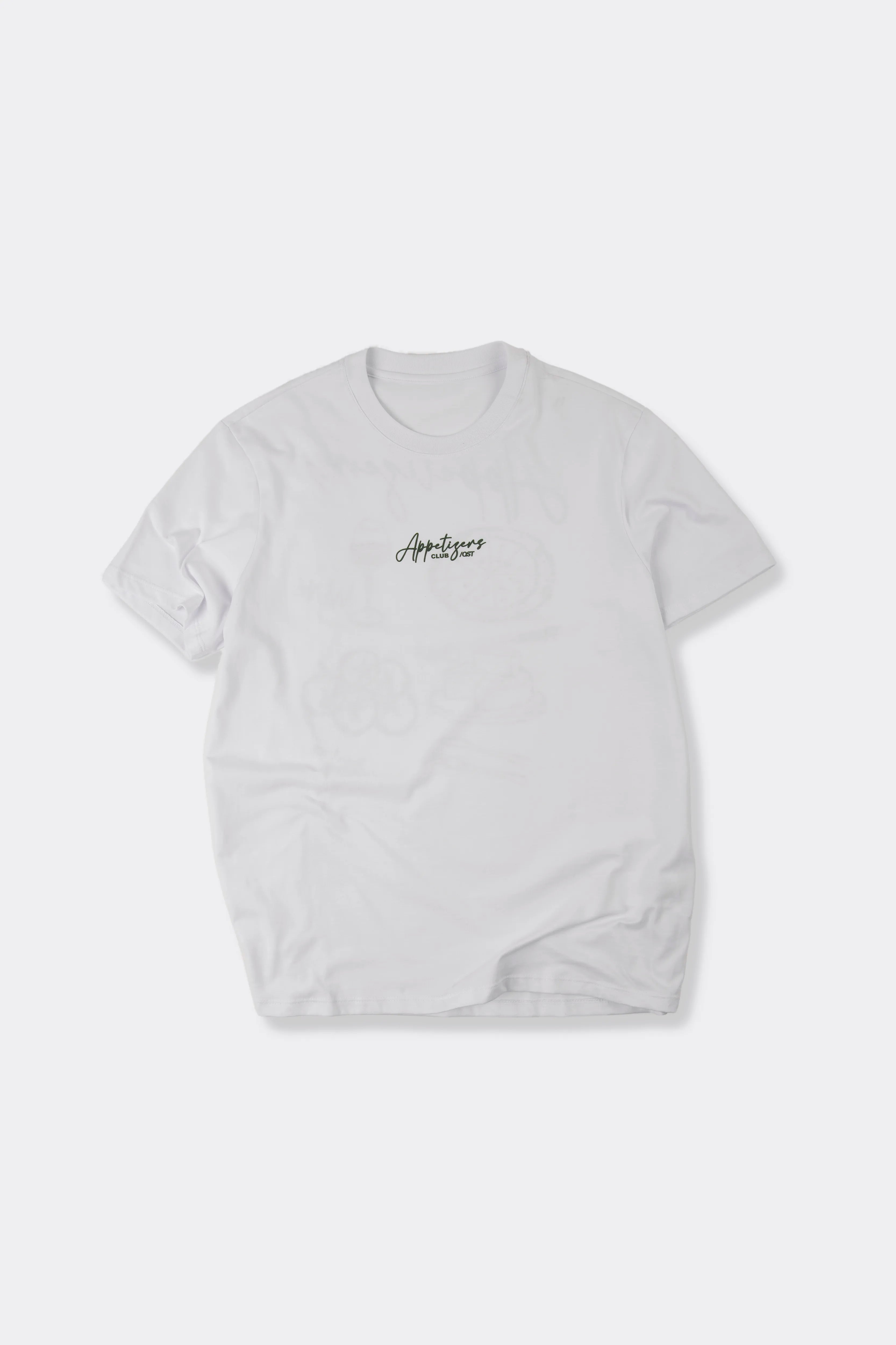 CAMISETA ESPECIAL ESTAMPADO LOCALIZADO COLOR BLANCO BLANCO