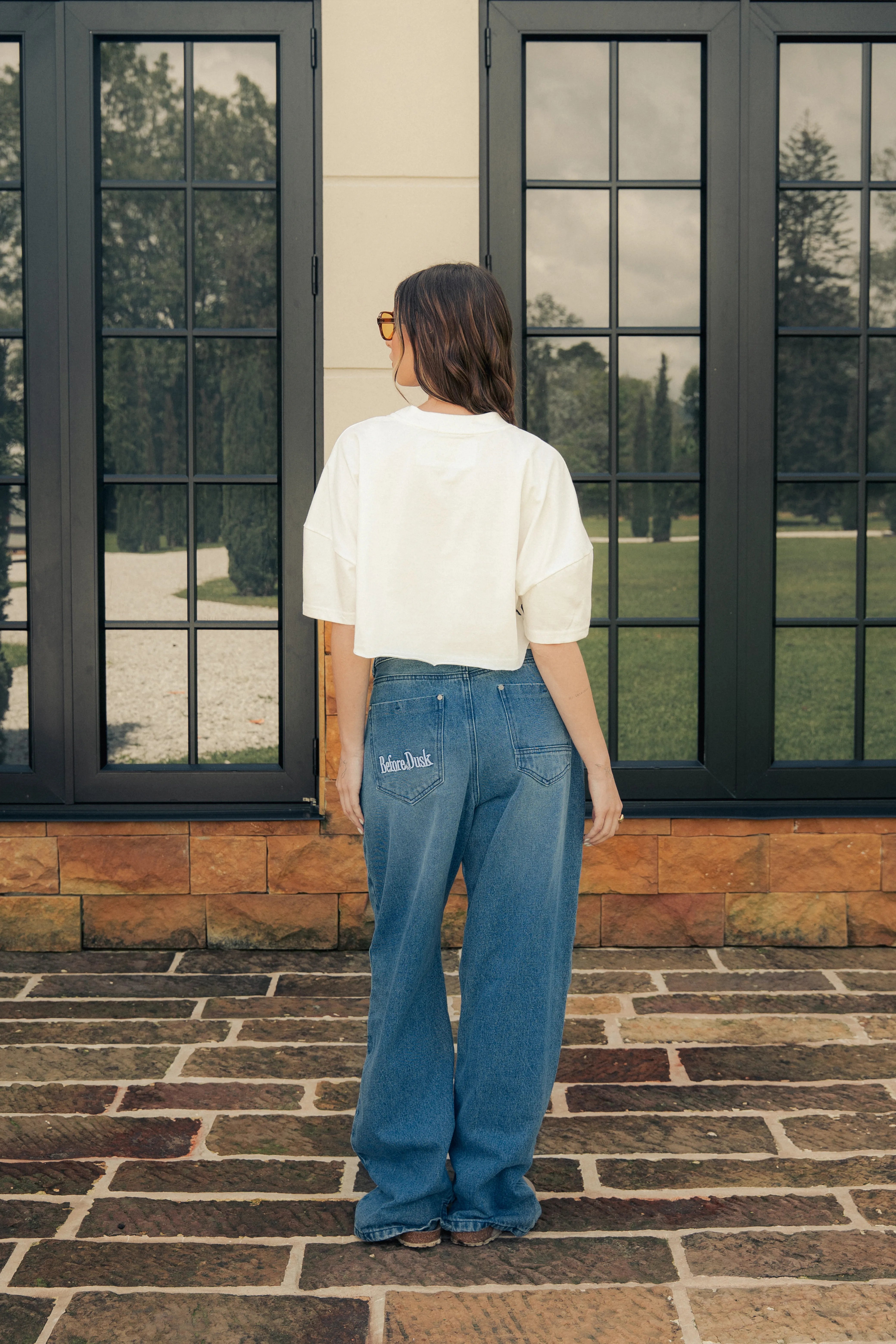 CAMISETA MANGA CORTA COLOR IVORY - QST