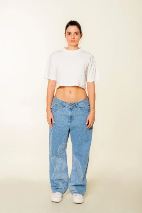 CAMISETA MANGA CORTA COLOR BLANCO OPTICO