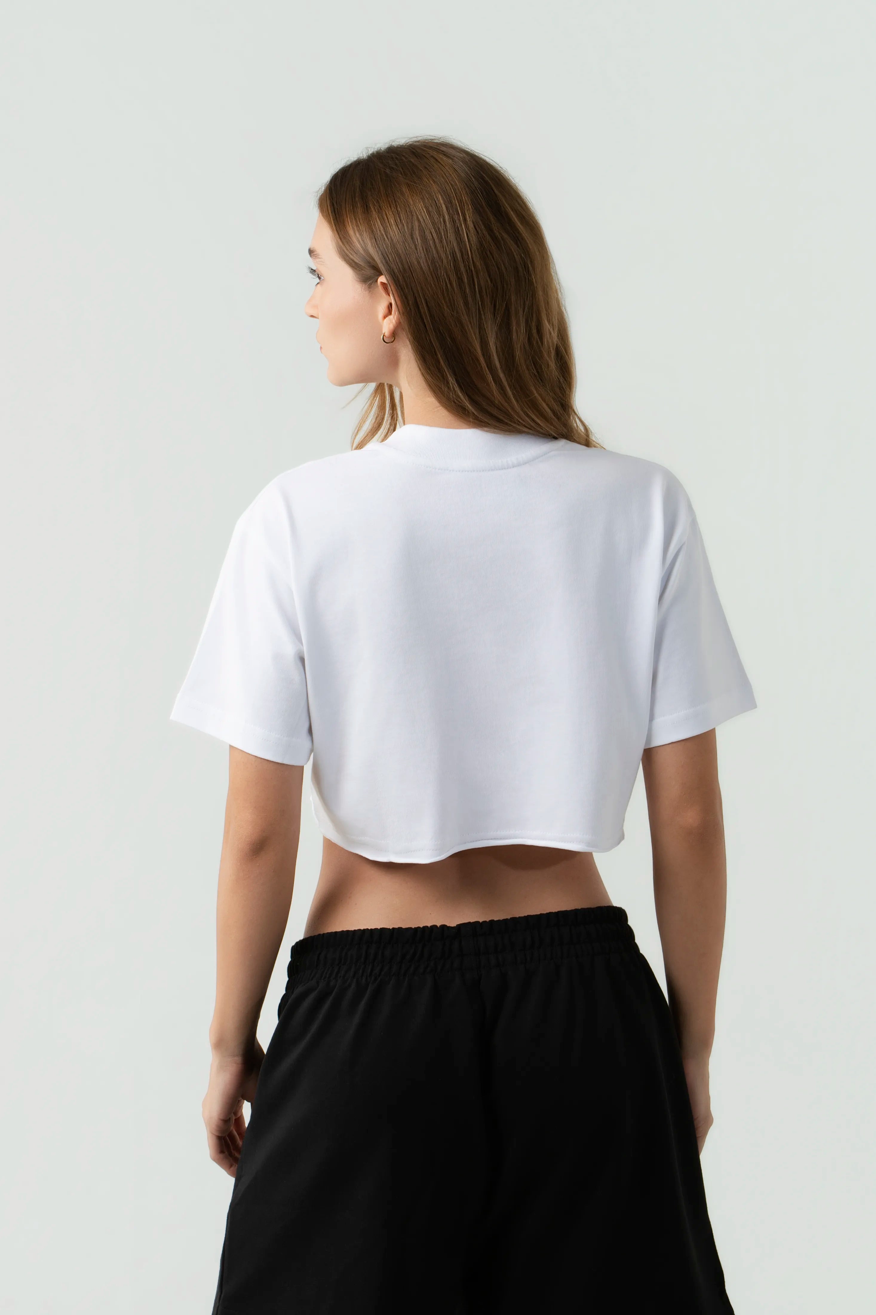 CAMISETA MANGA CORTA COLOR BLANCO OPTICO
