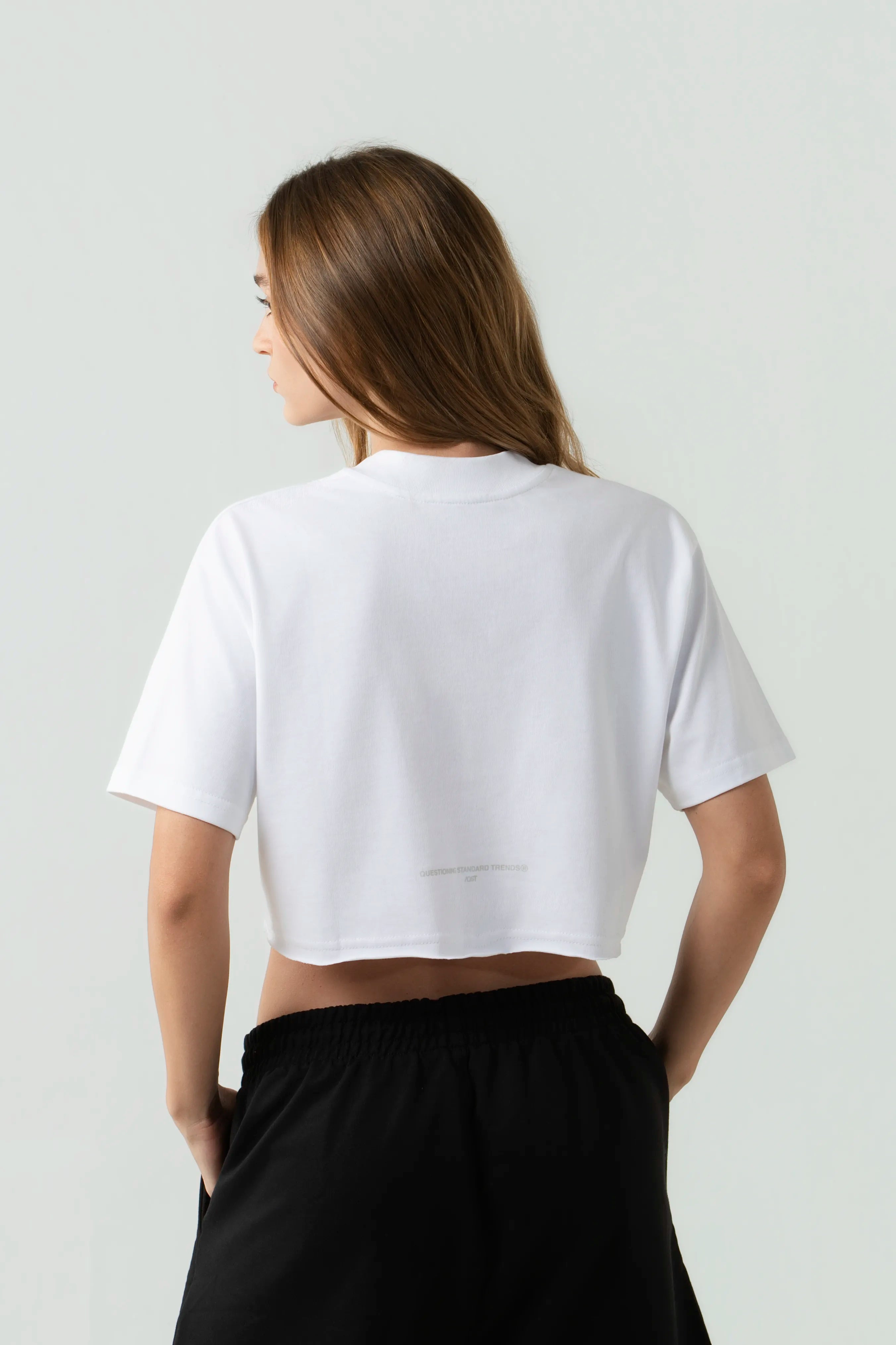 CAMISETA MANGA CORTA COLOR BLANCO OPTICO