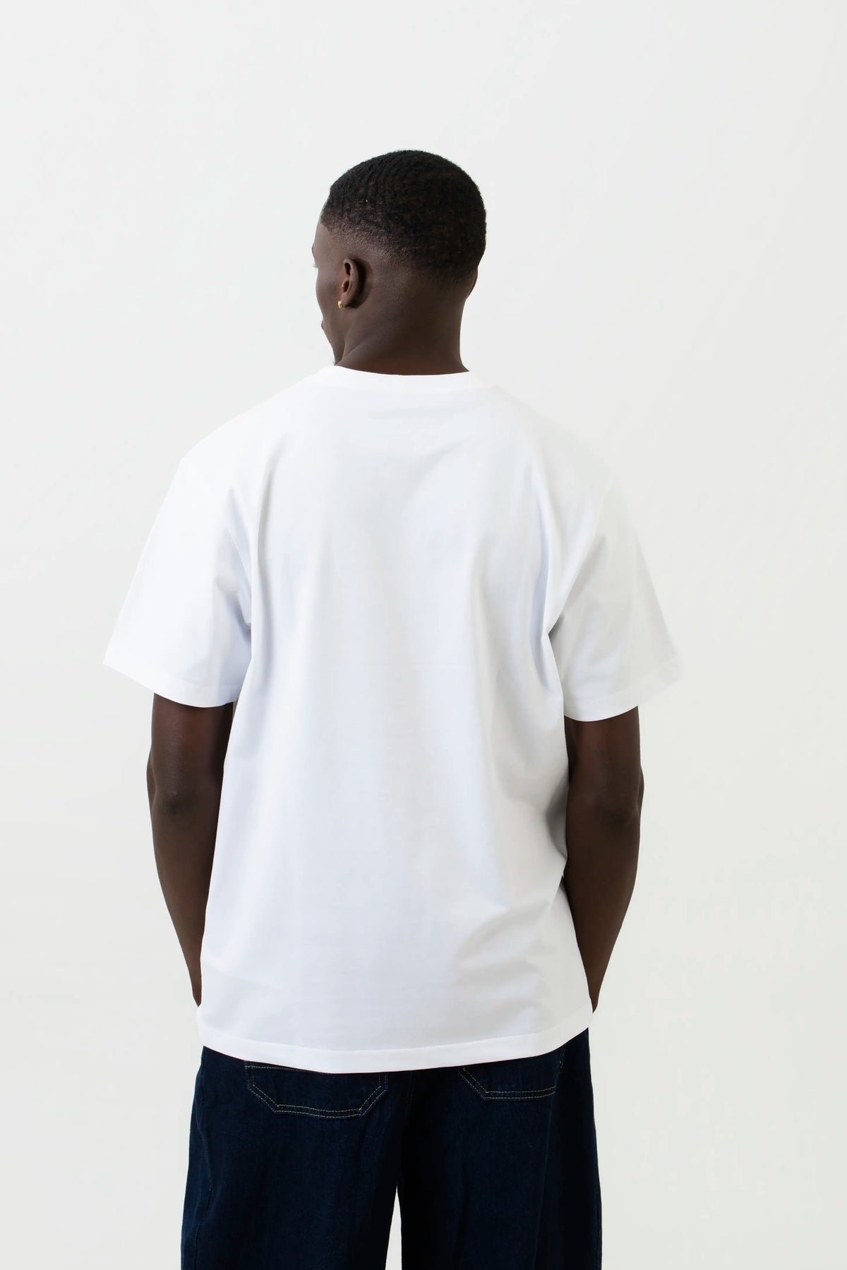 CAMISETA MANGA CORTA COLOR BLANCO BLANCO