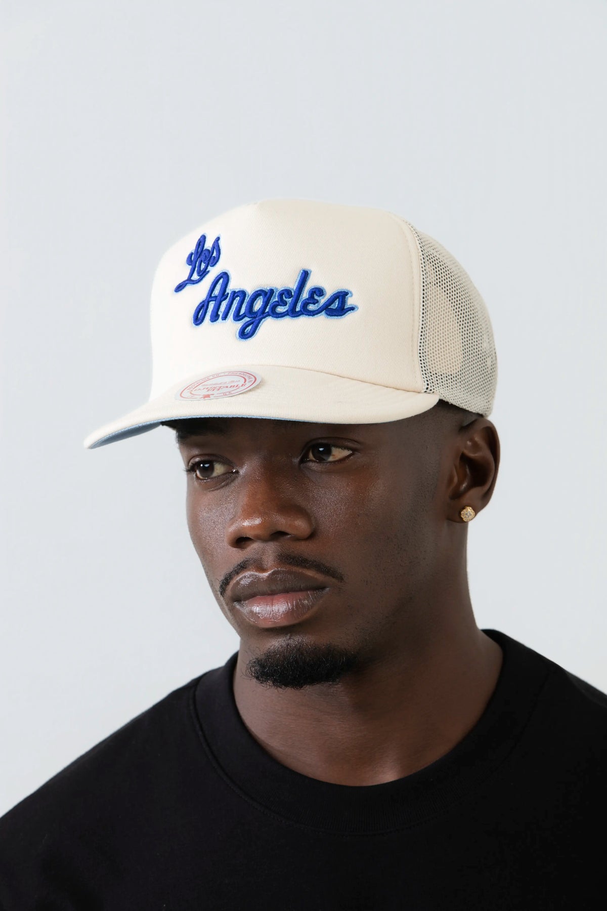 GORRA BEISBOLERA COLOR IVORY