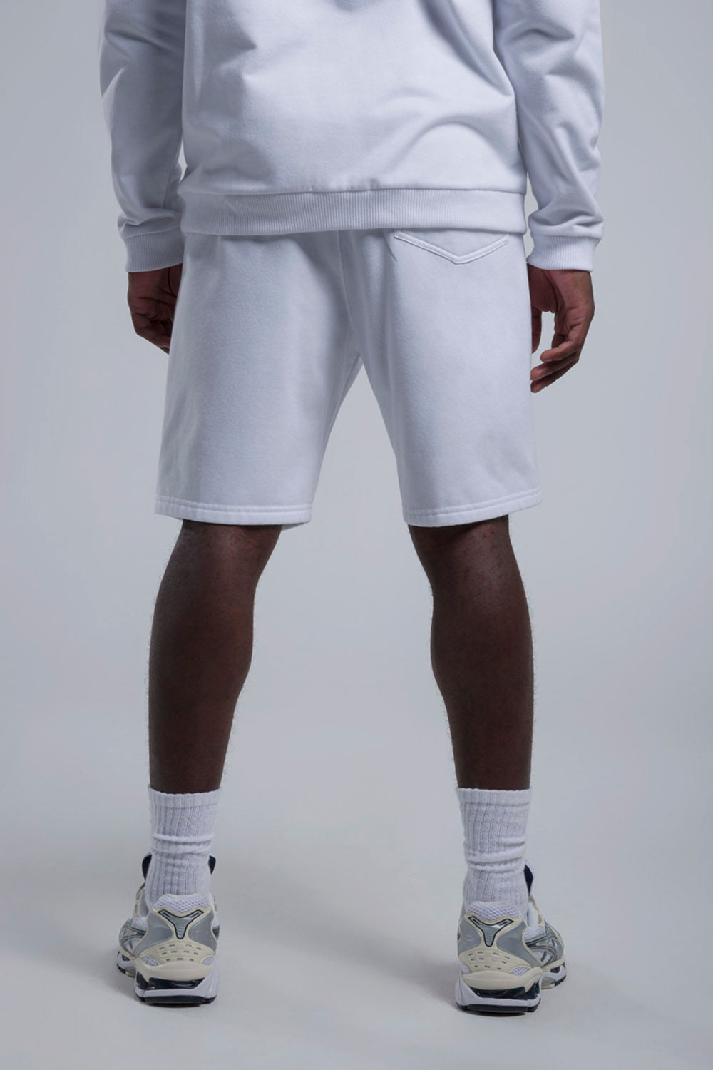 BERMUDA JOGG COLOR BLANCO OPTICO