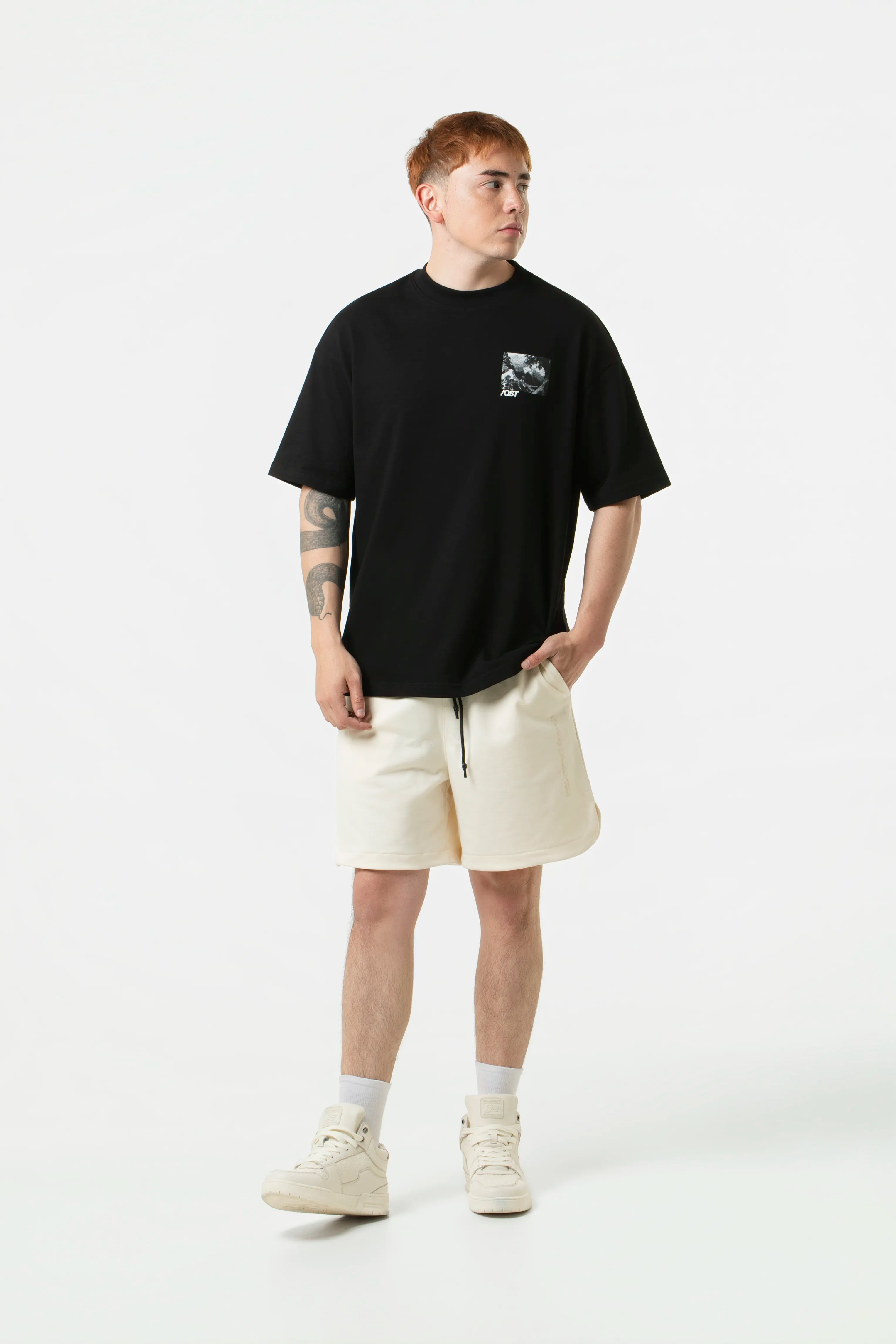 BERMUDA JOGG COLOR IVORY