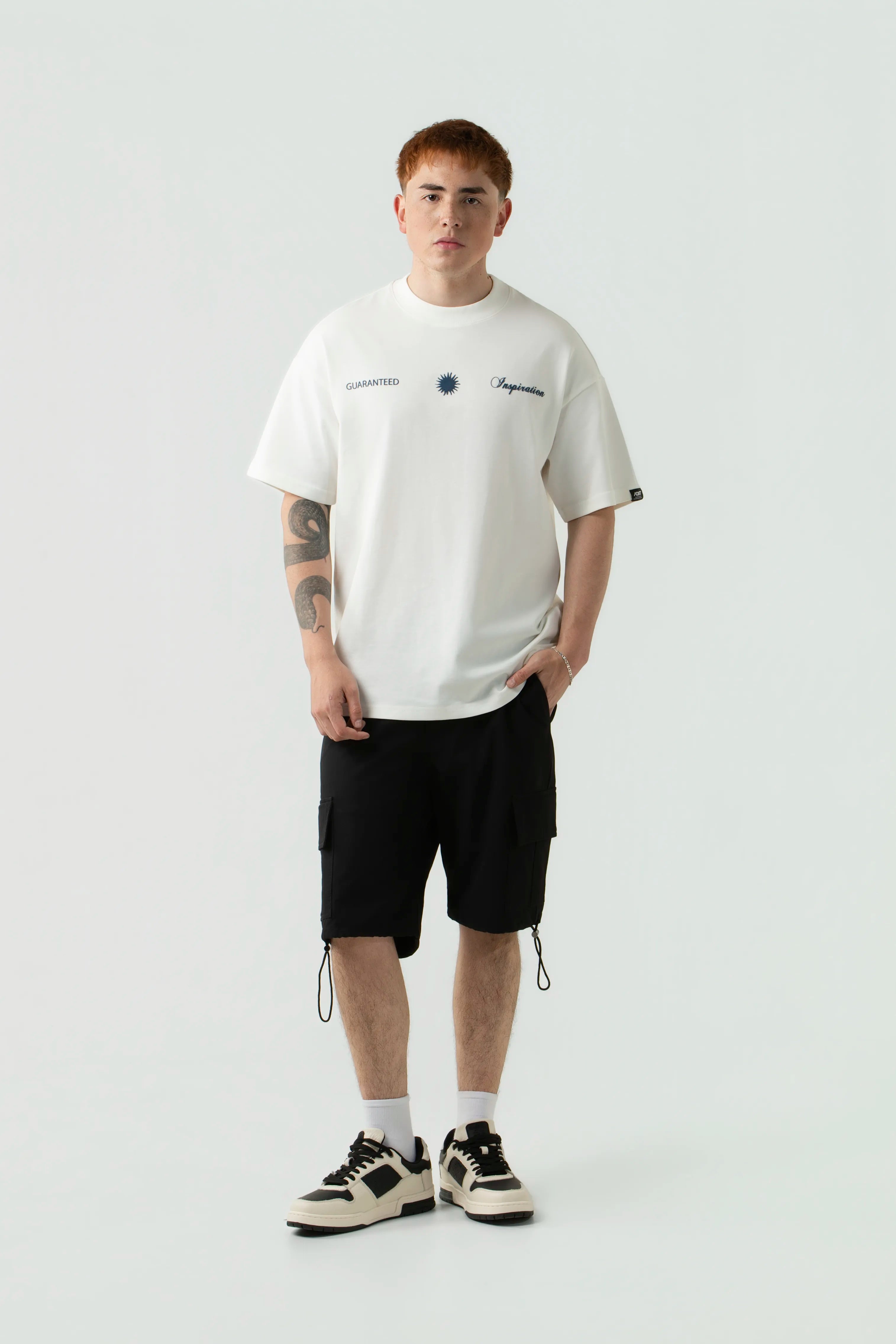 BERMUDA CARGO COLOR NEGRO