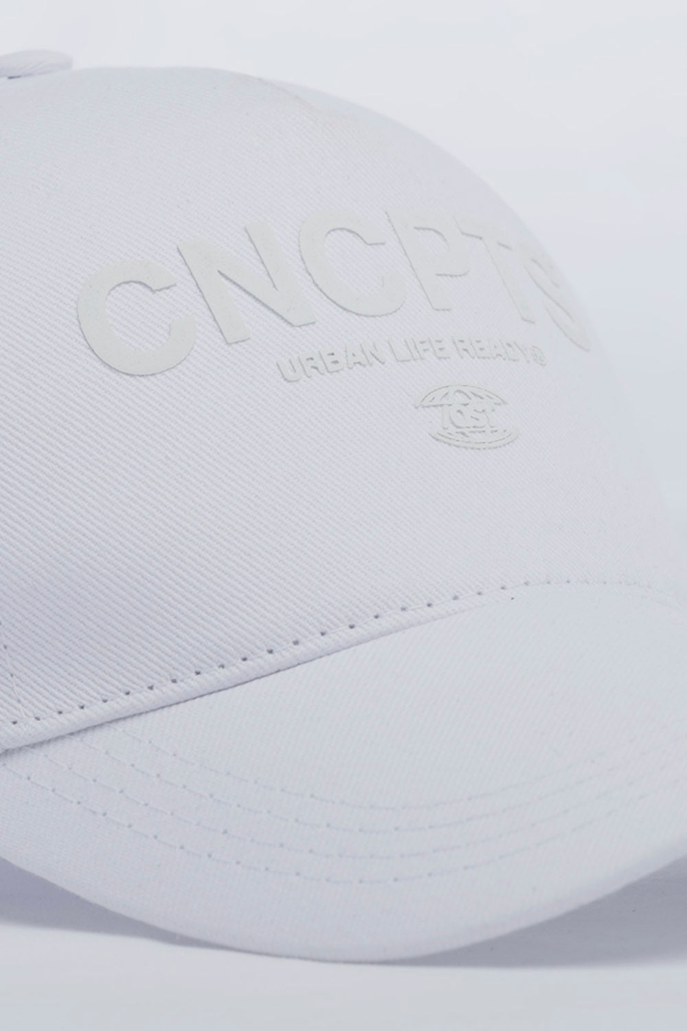 GORRA BEISBOLERA COLOR BLANCO OPTICO