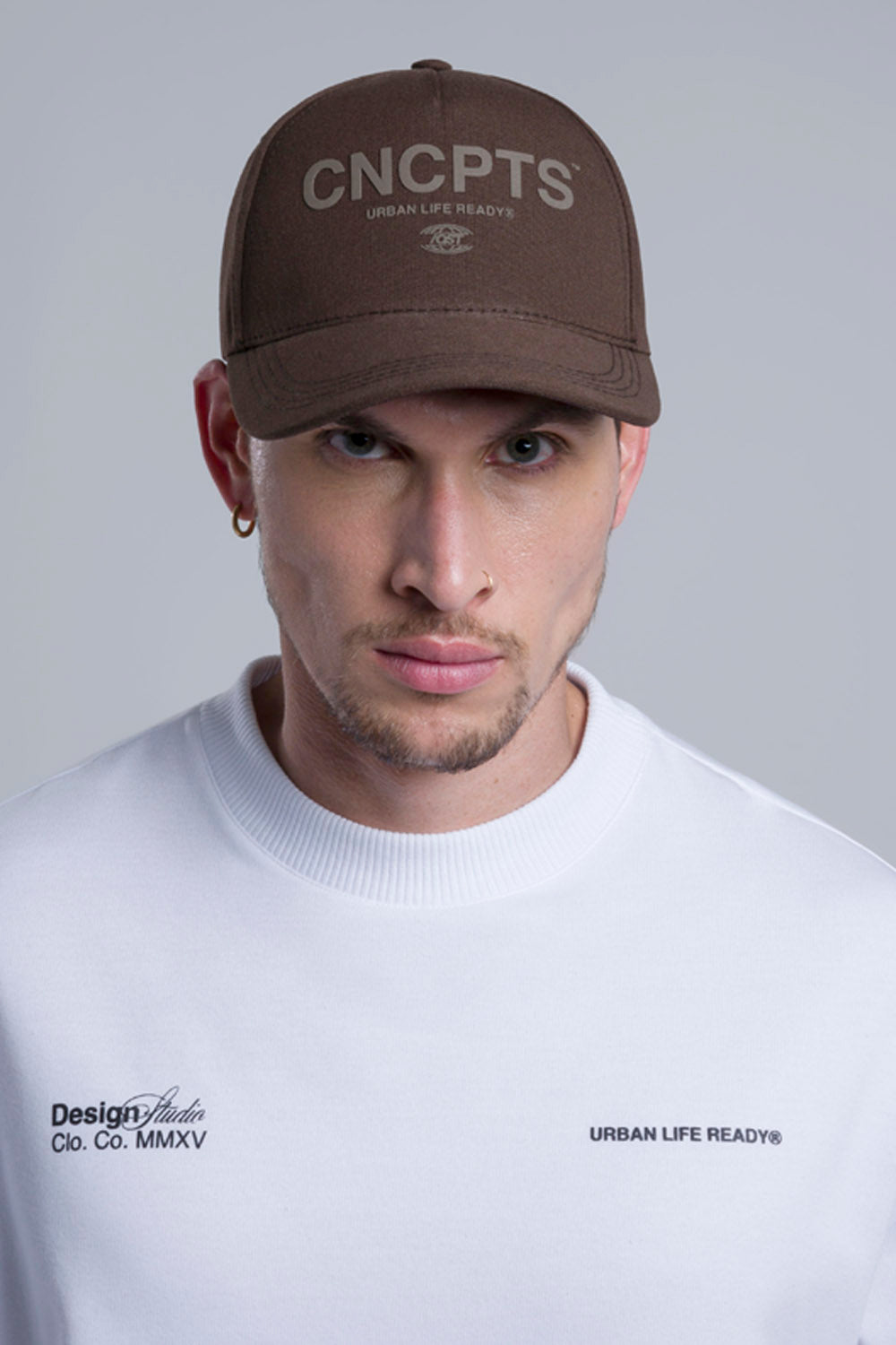 GORRA BEISBOLERA COLOR CAFE