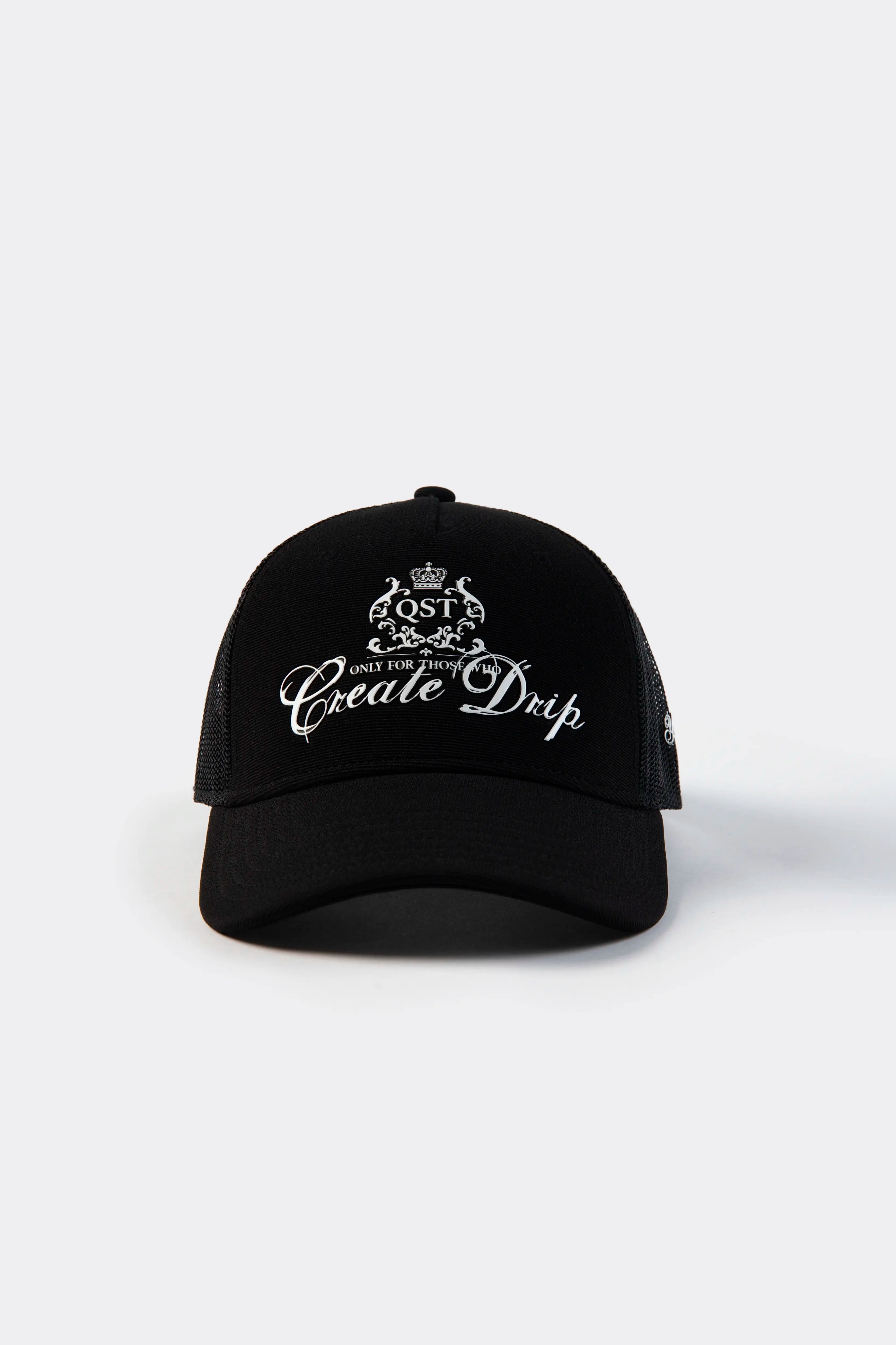 GORRA CAMIONERA COLOR NEGRO