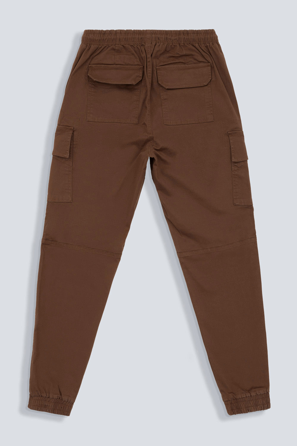 PANTALON CARGO COLOR CAFE