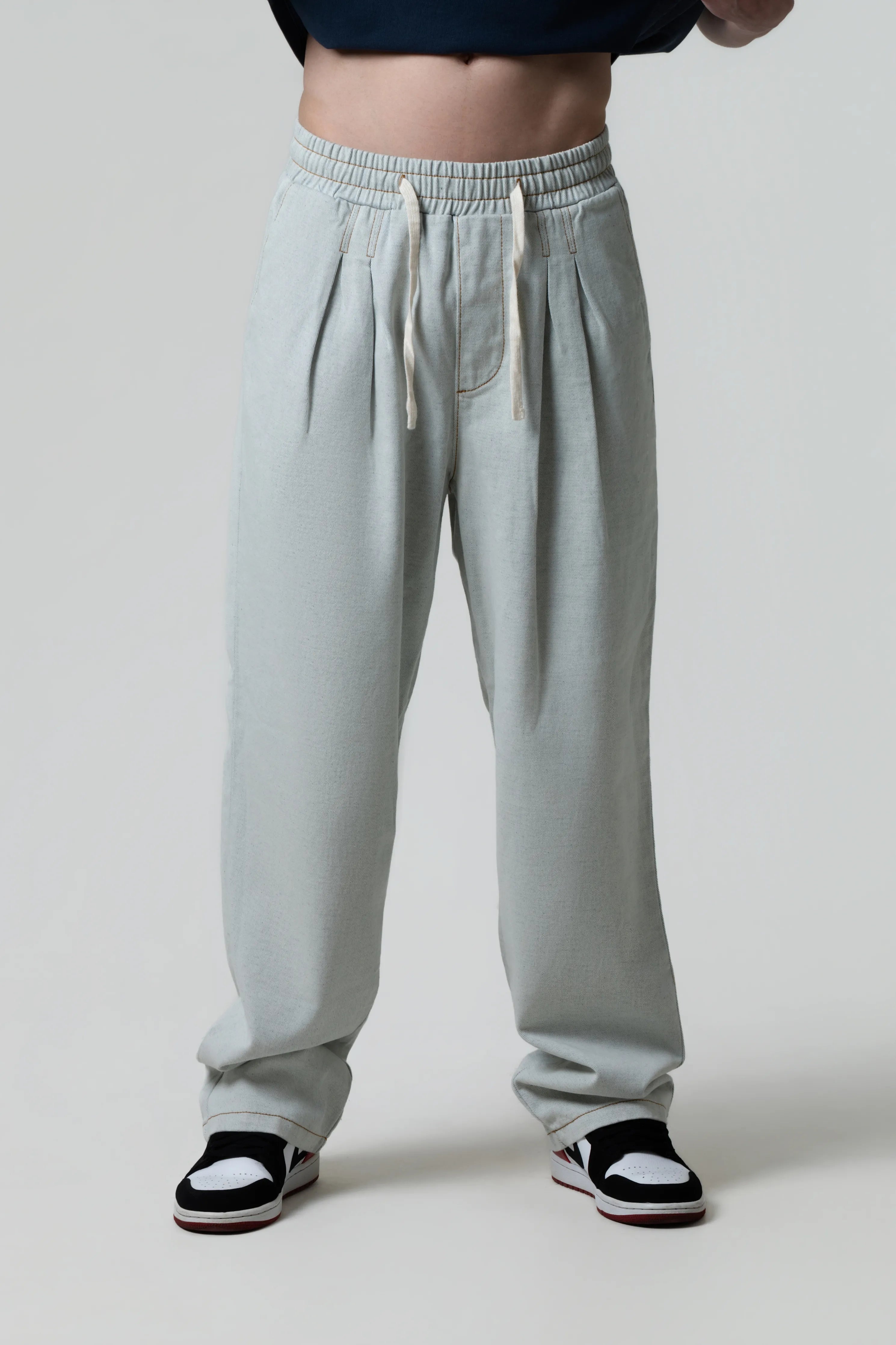 PANTALON JOGG COLOR AZUL CLARO