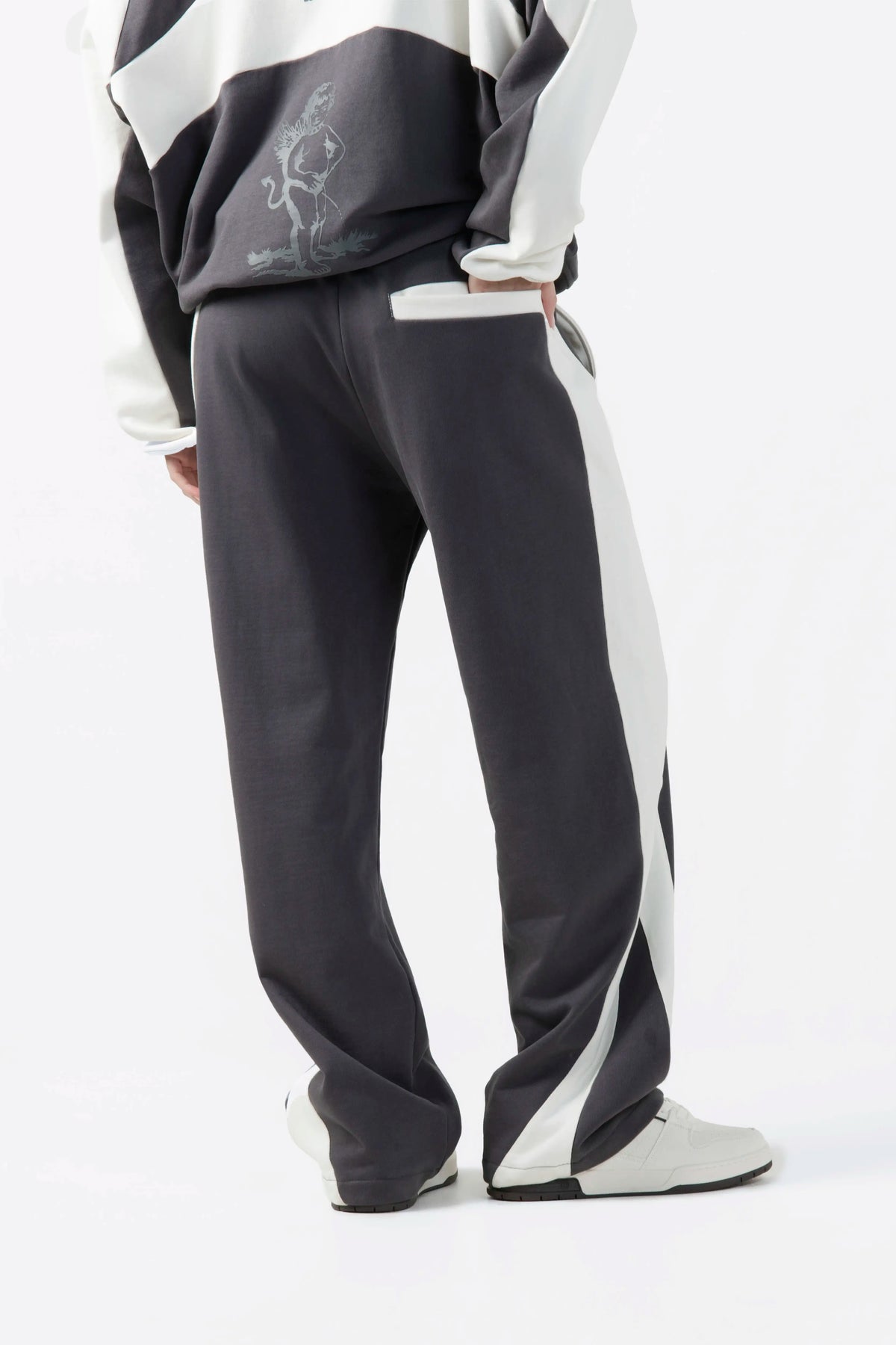 PANTALON SUDADERA COLOR PERISCOPE