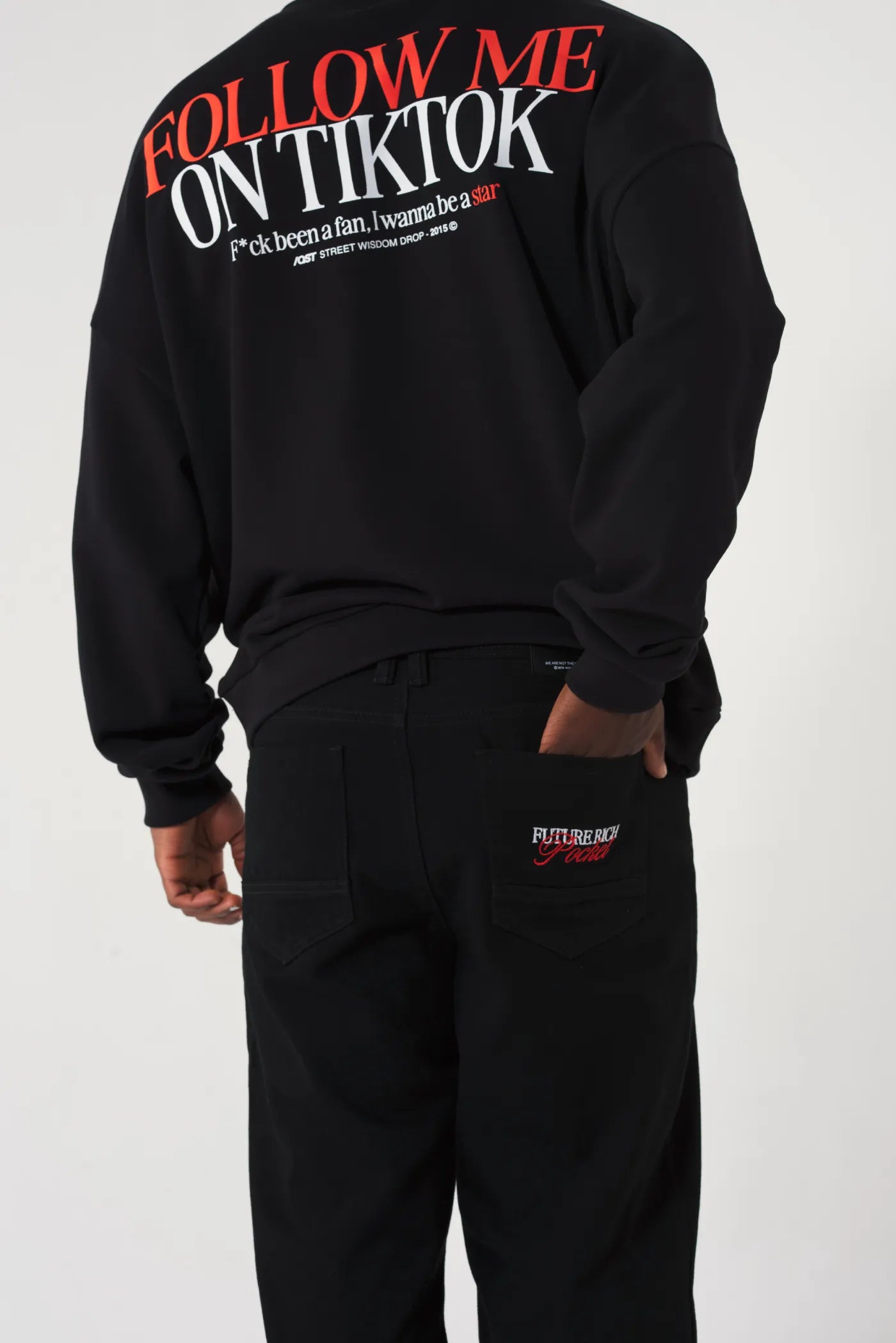 JEAN 5 BOLSILLOS COLOR NEGRO NEGRO