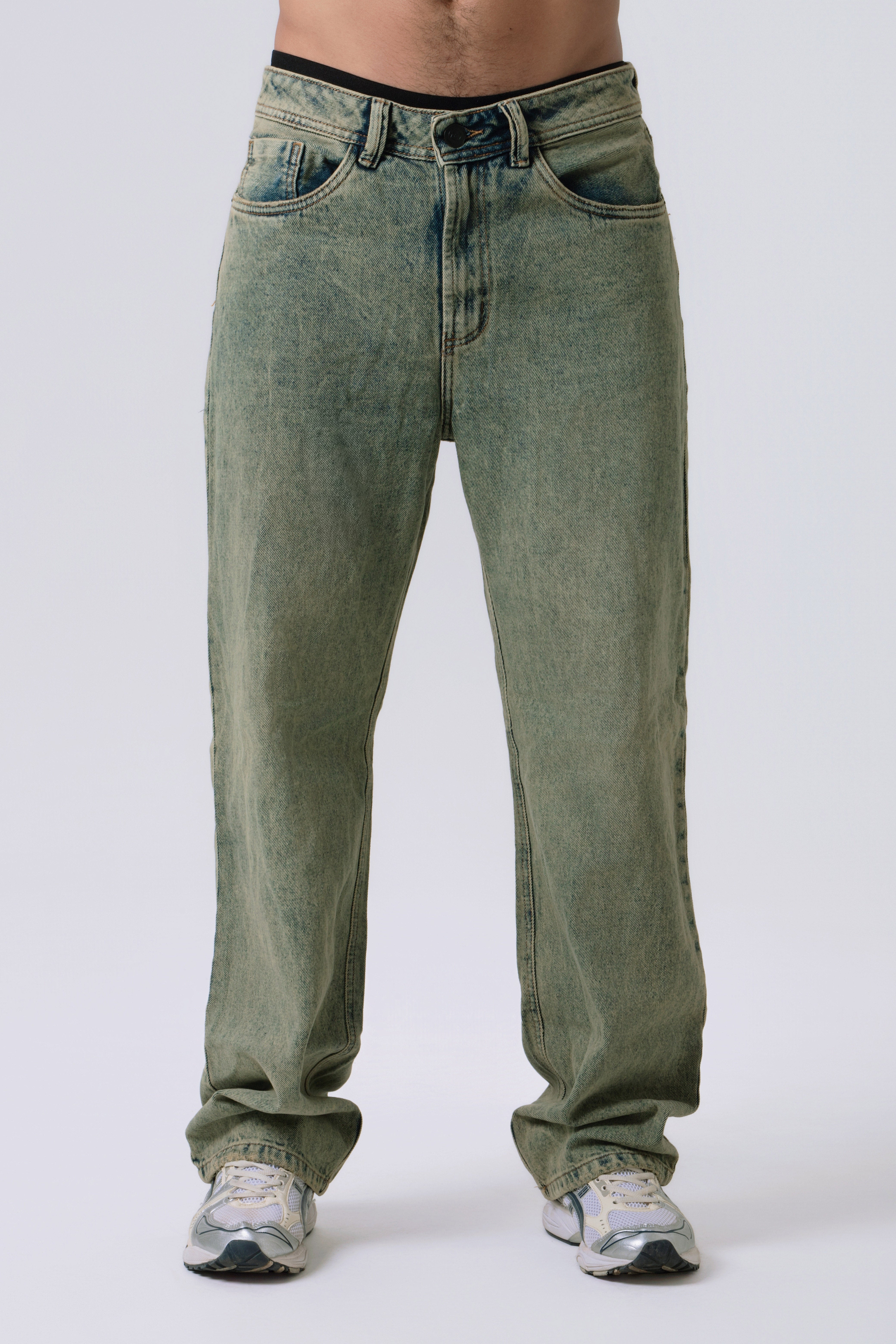 JEAN 5 BOLSILLOS COLOR AZUL MEDIO CLARO