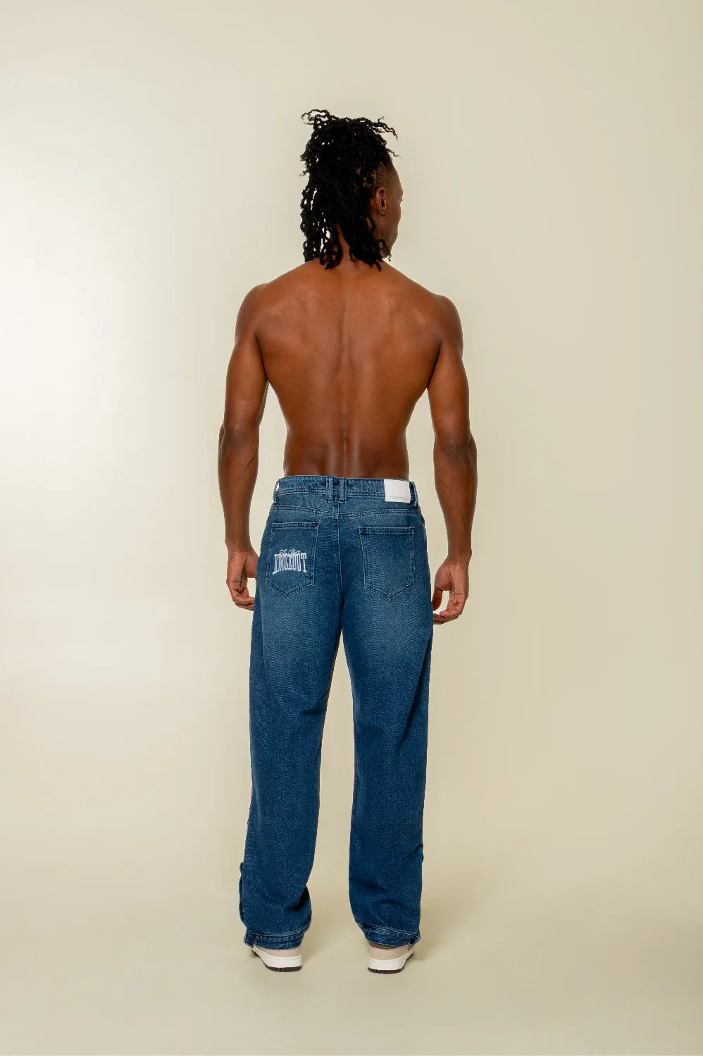 JEAN 5 BOLSILLOS COLOR AZUL OSCURO - QST