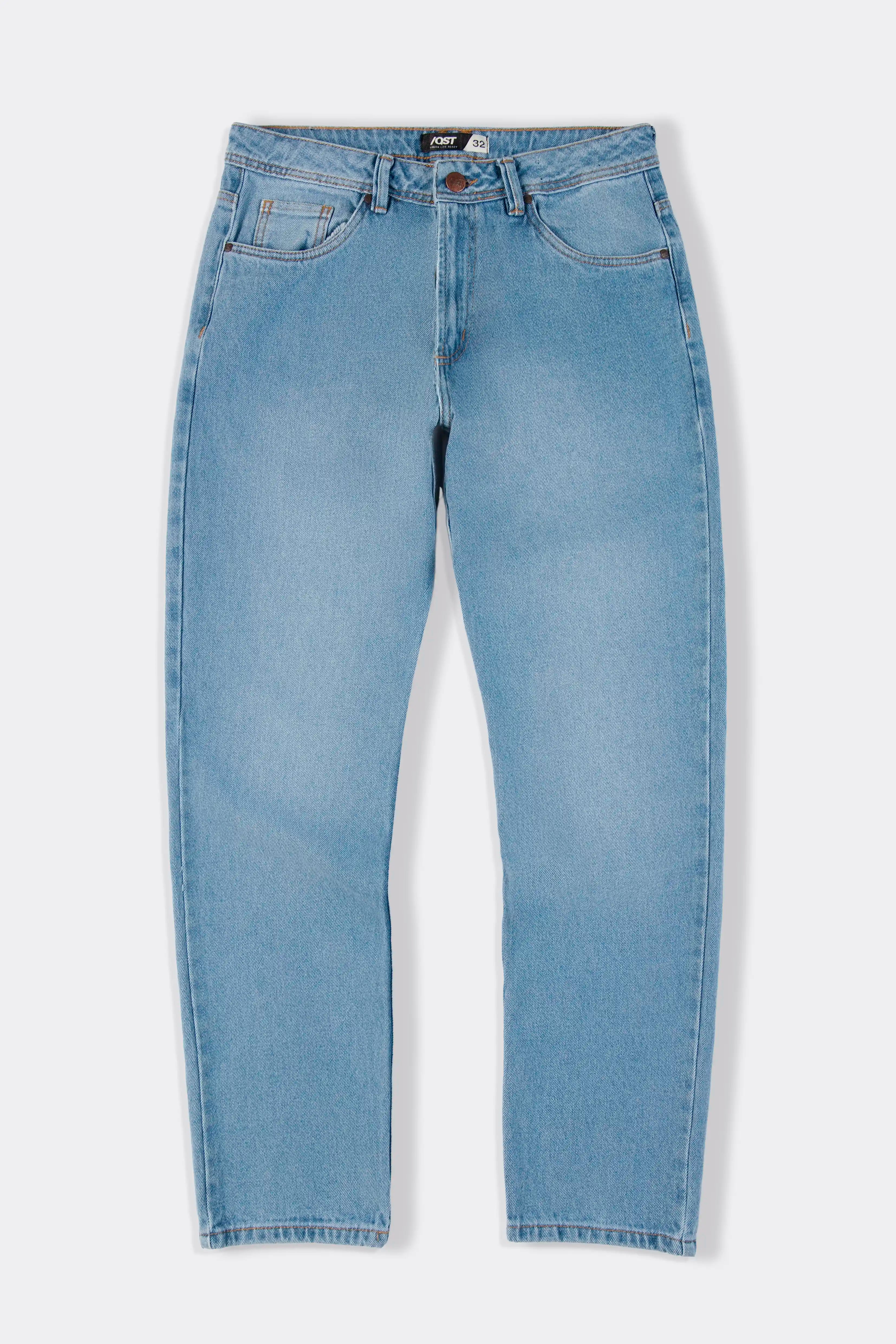 JEAN 5 BOLSILLOS COLOR AZUL HIELO