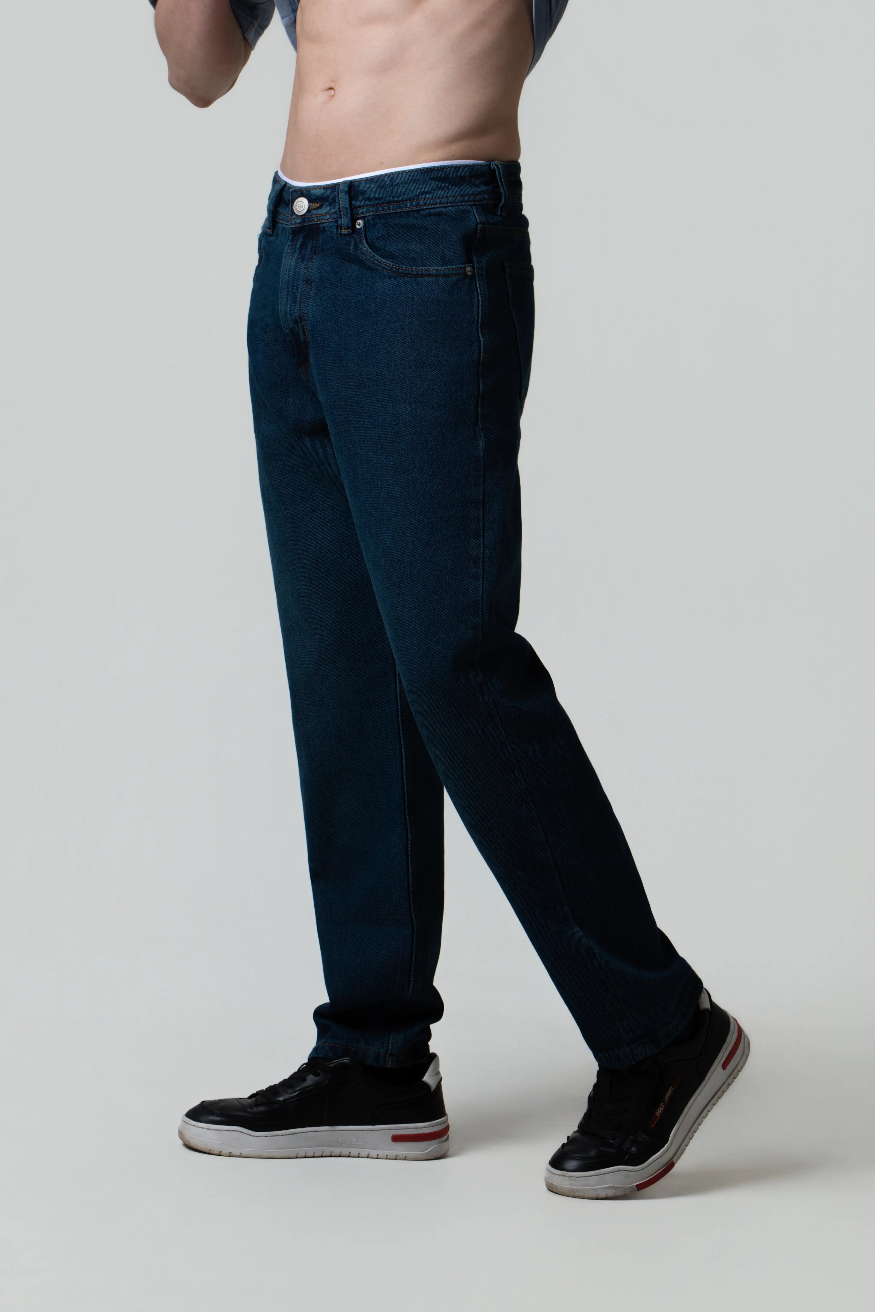 JEAN 5 BOLSILLOS COLOR AZUL OSCURO