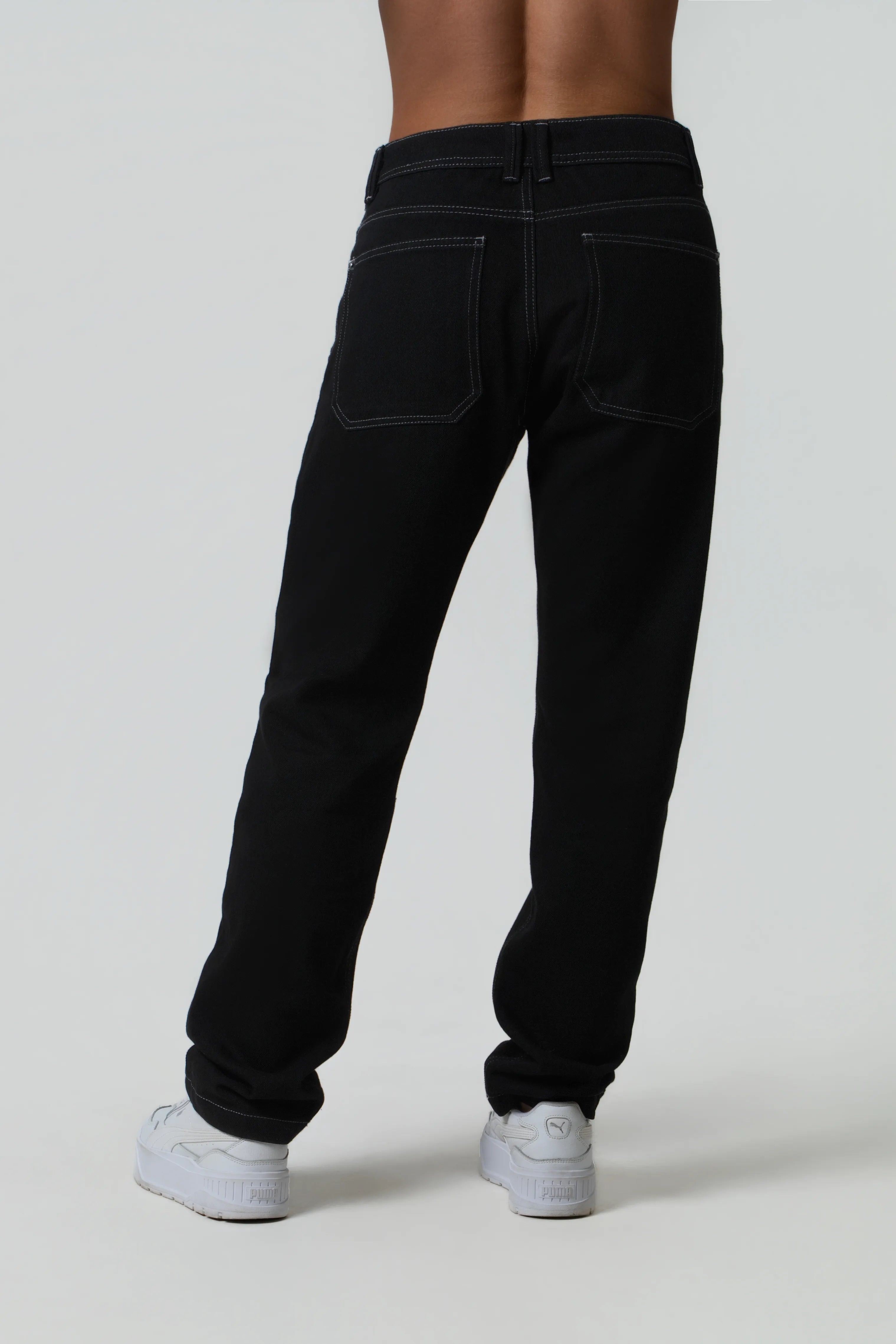 JEAN 5 BOLSILLOS COLOR NEGRO