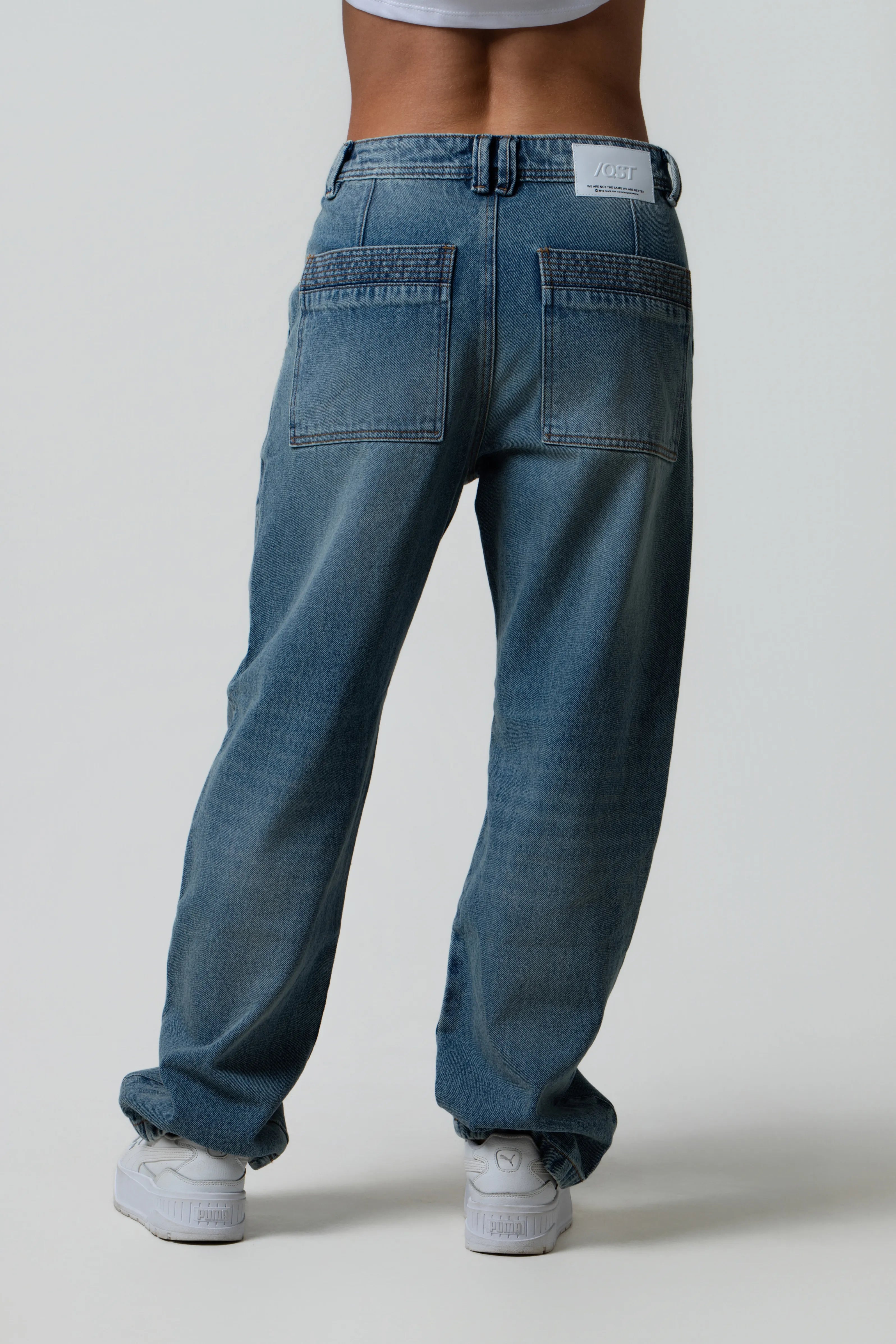 JEAN 5 BOLSILLOS COLOR AZUL CLARO