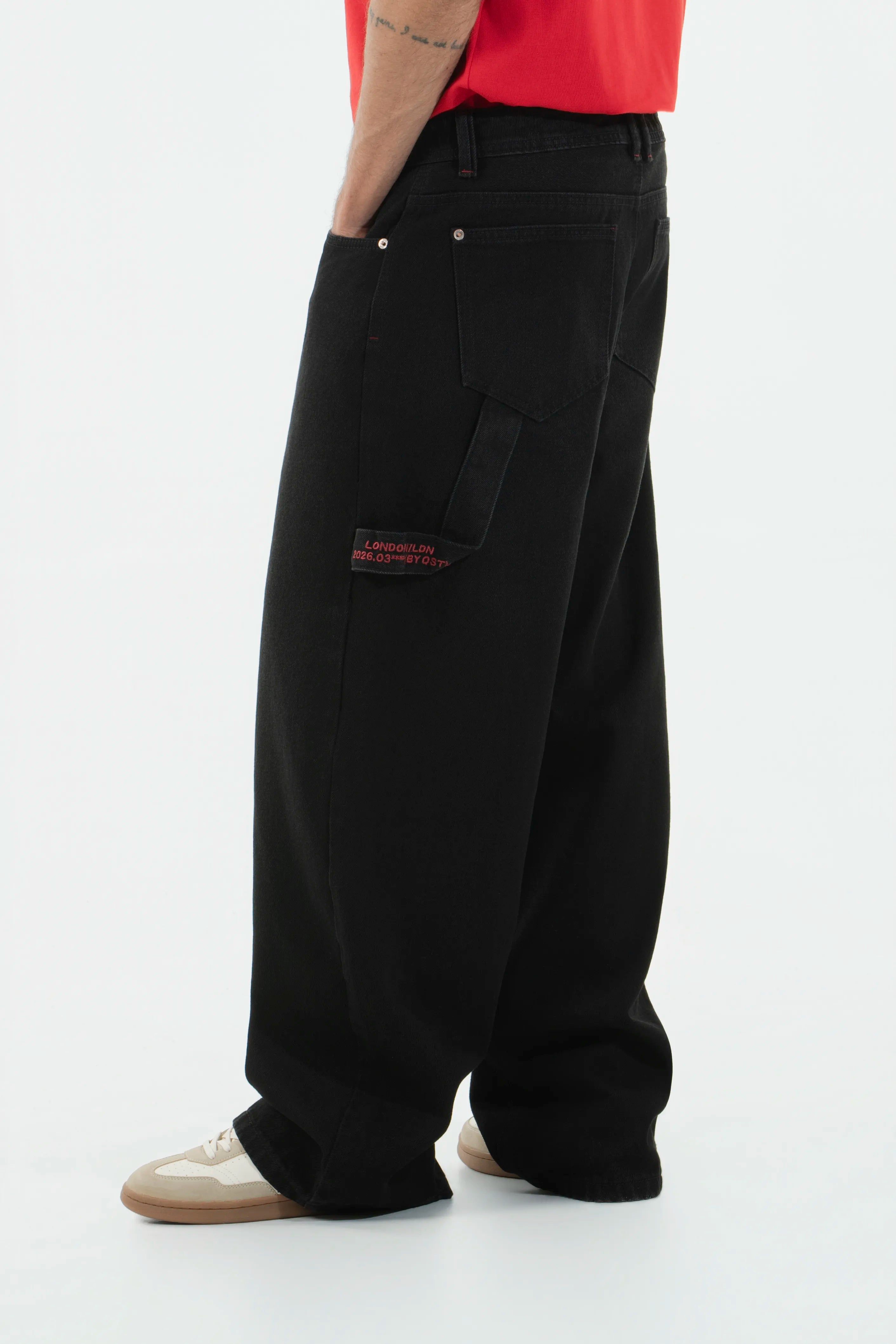 JEAN 5 BOLSILLOS COLOR NEGRO