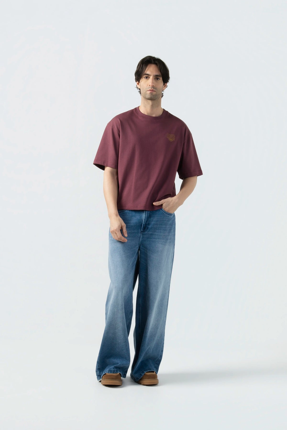 JEAN 5 BOLSILLOS COLOR AZUL MEDIO