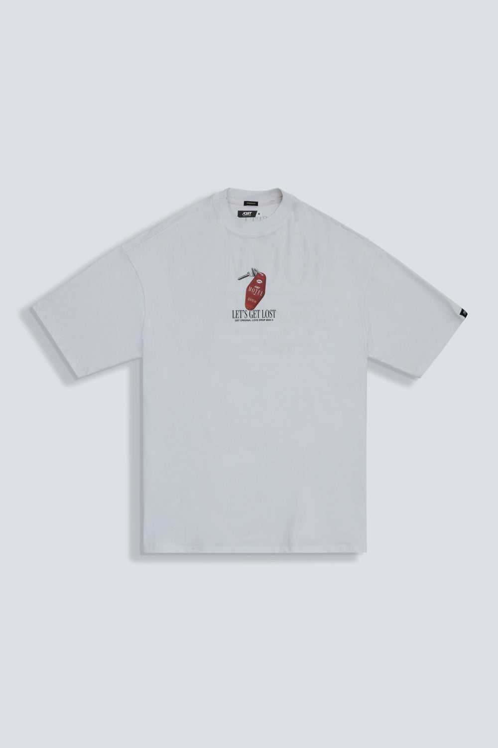 CAMISETA OVERSIZE COLOR BLANCO OPTICO - QST