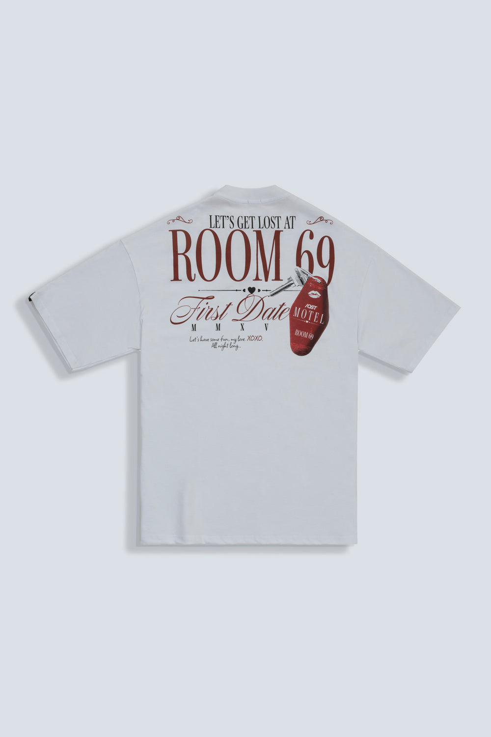 CAMISETA OVERSIZE COLOR BLANCO OPTICO - QST