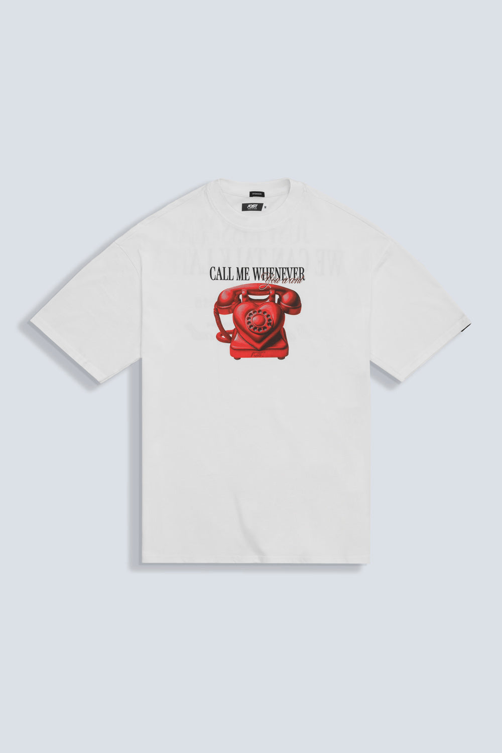 CAMISETA OVERSIZE COLOR CRUDO - QST