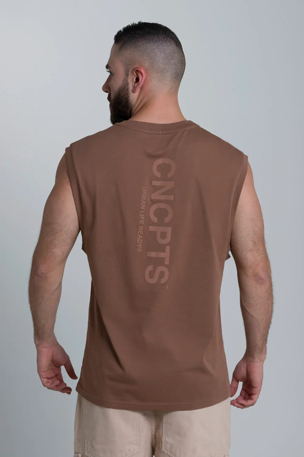 CAMISETA TANK TOP CNCPTS ESENCIAL CAFE - QST