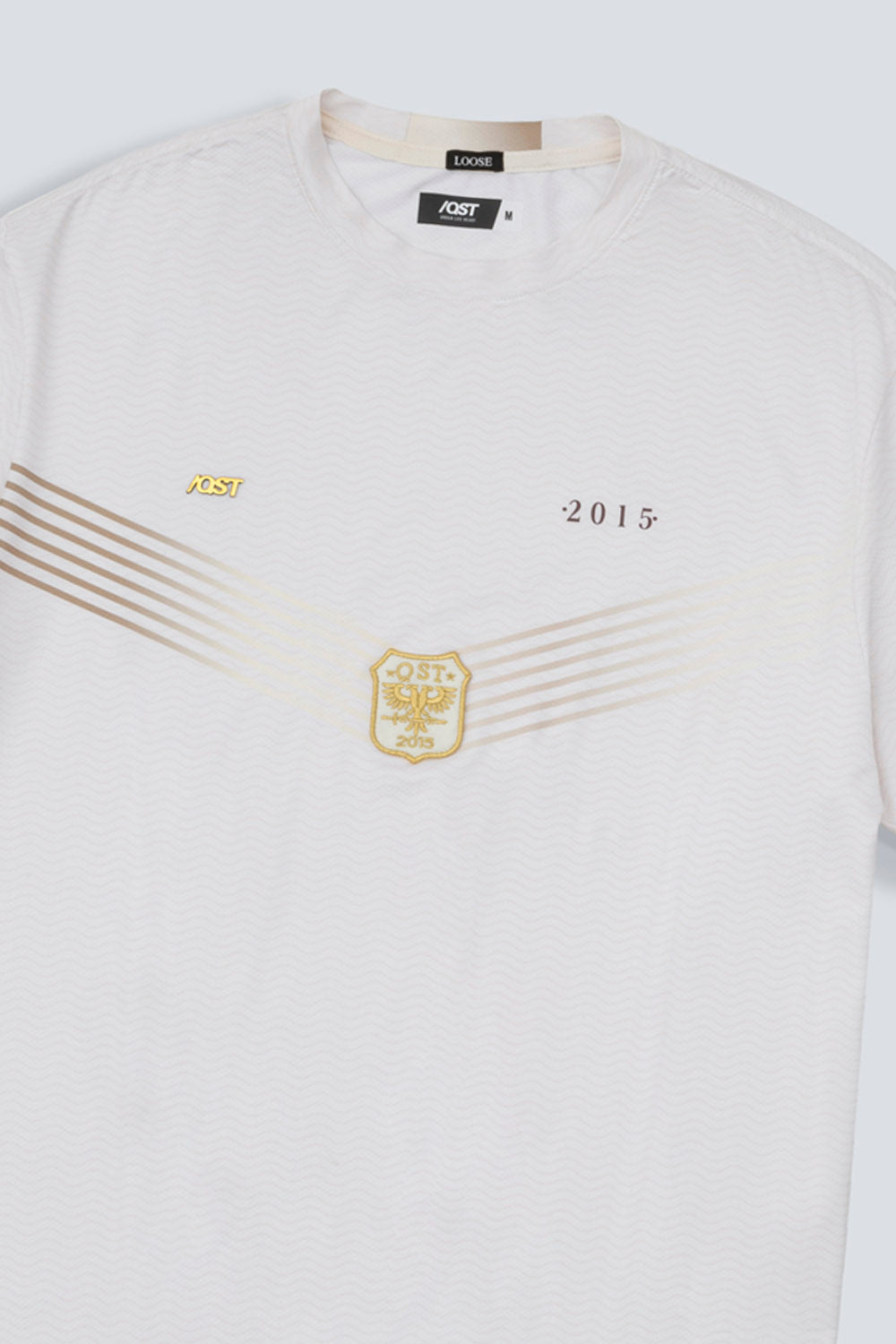CAMISETA LOOSE COLOR IVORY - QST
