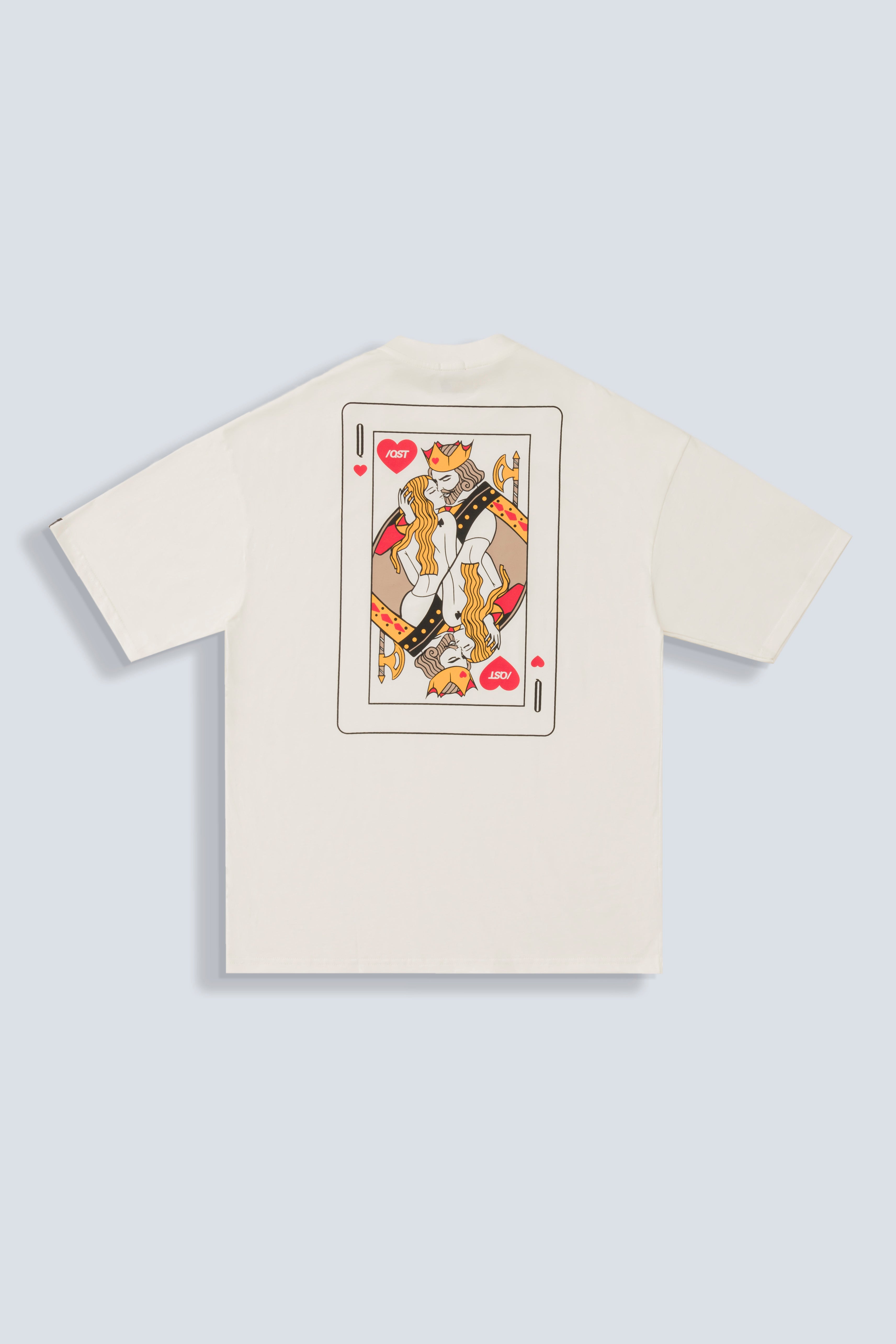CAMISETA OVERSIZE COLOR CRUDO - QST