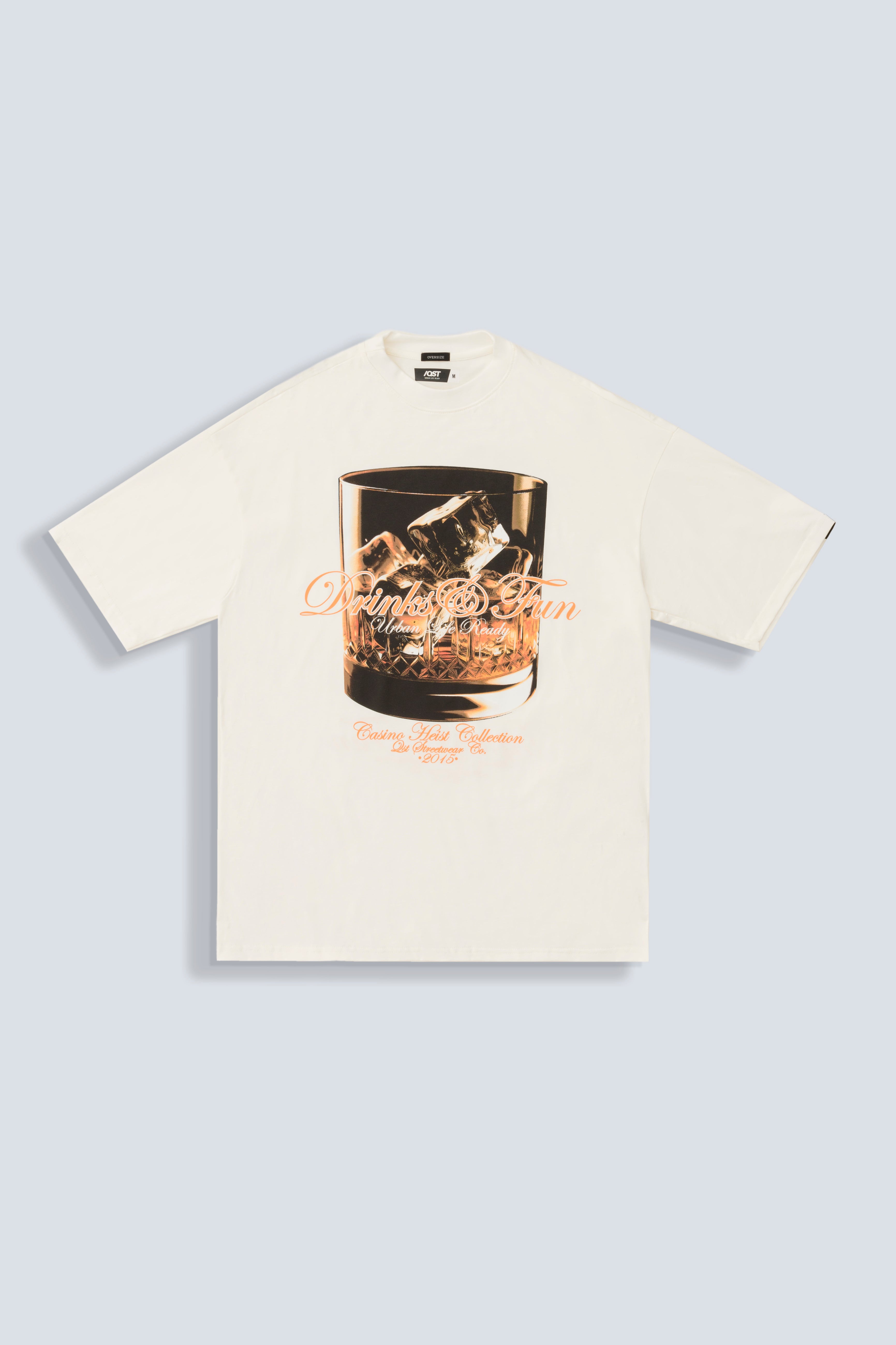 CAMISETA OVERSIZE COLOR CRUDO - QST