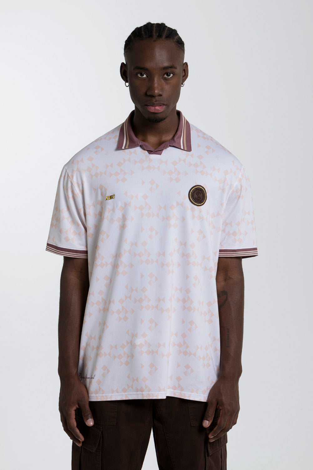 CAMISETA MANGA CORTA COLOR IVORY