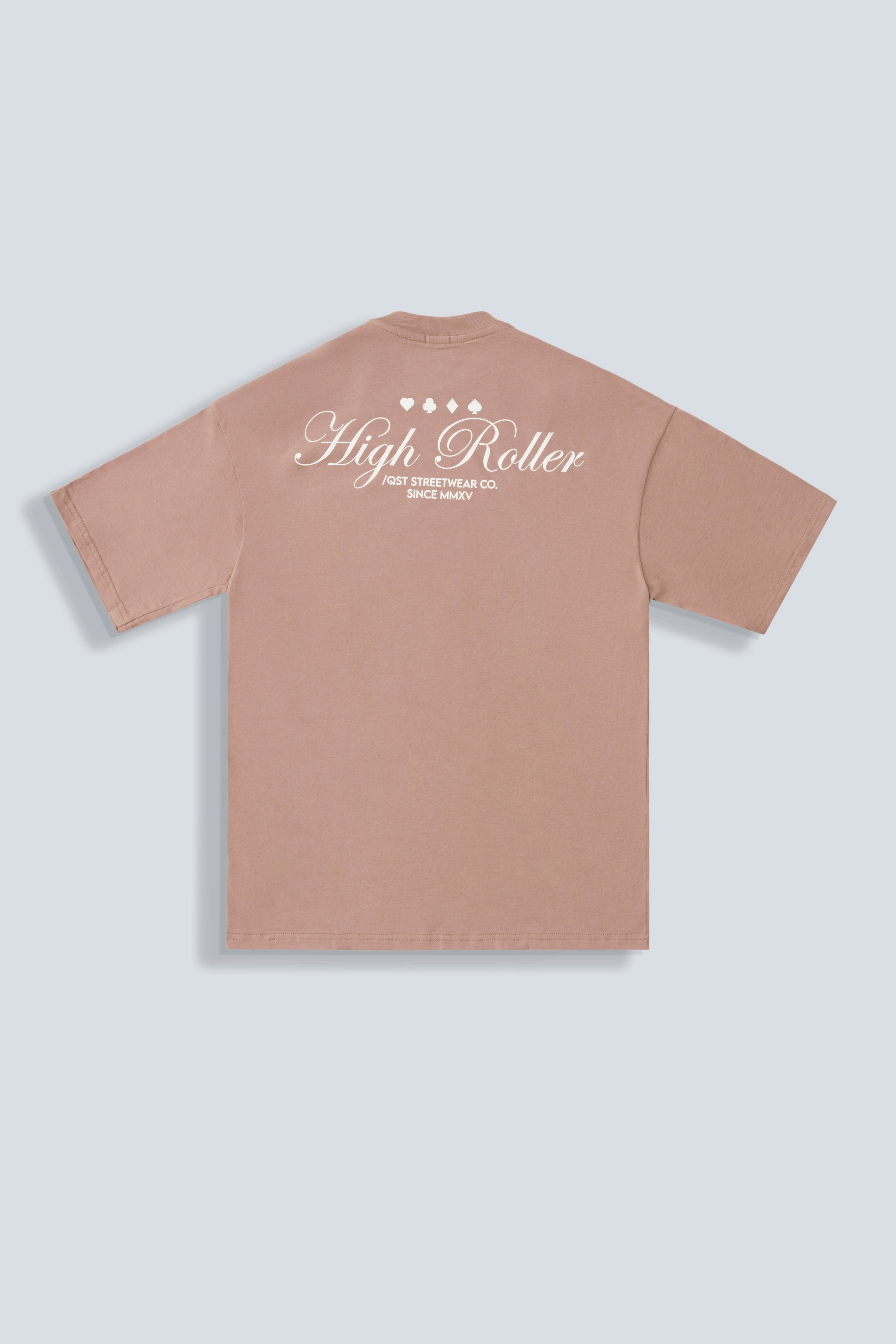 CAMISETA OVERSIZE COLOR WARM TAUPE - QST
