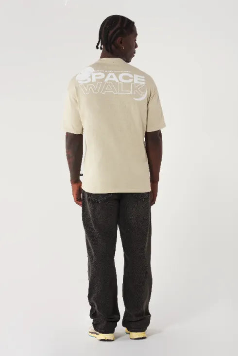 CAMISETA MANGA CORTA COLOR ARENA