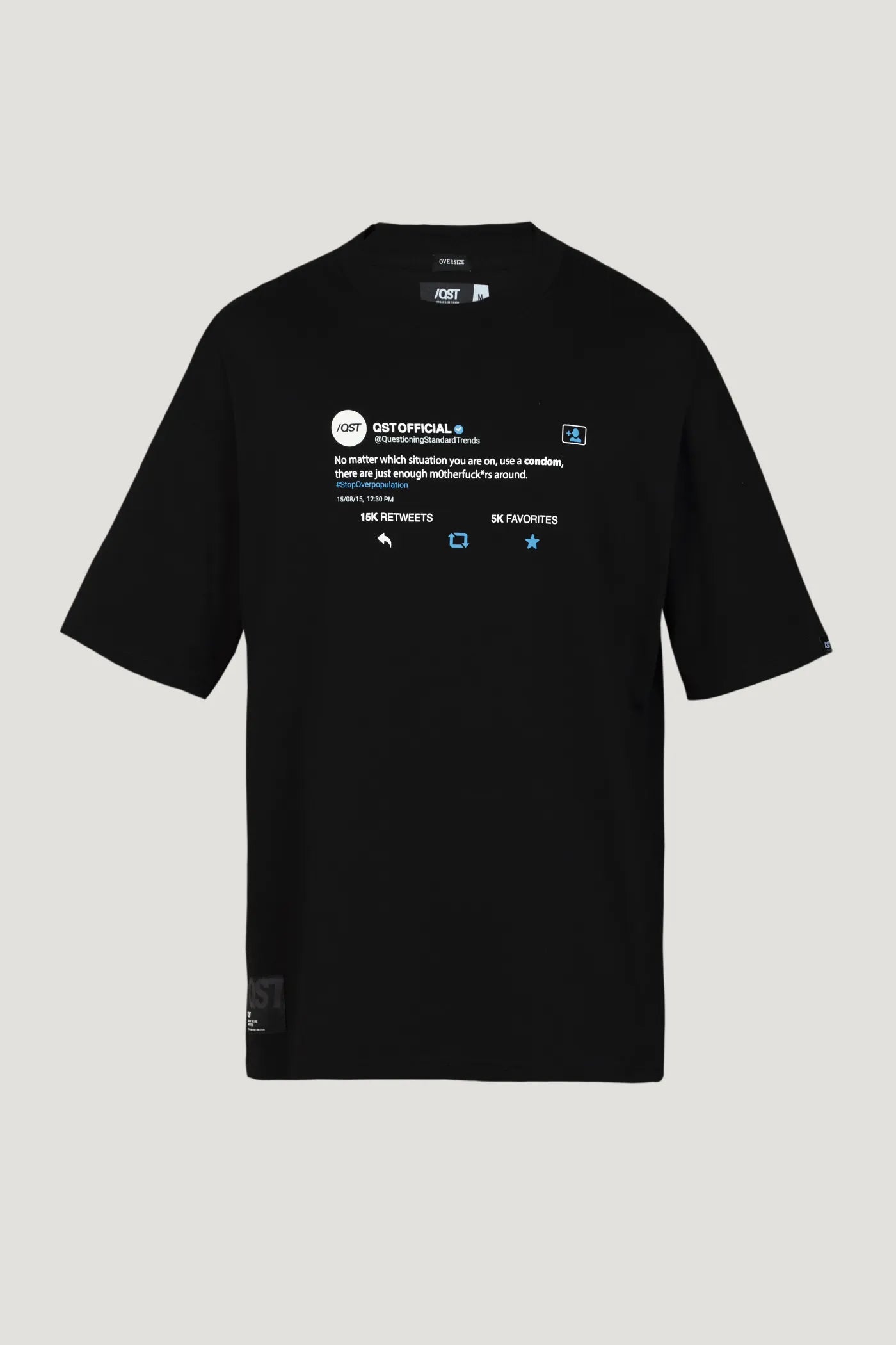 QST Tweet Oversize T-shirt - QST