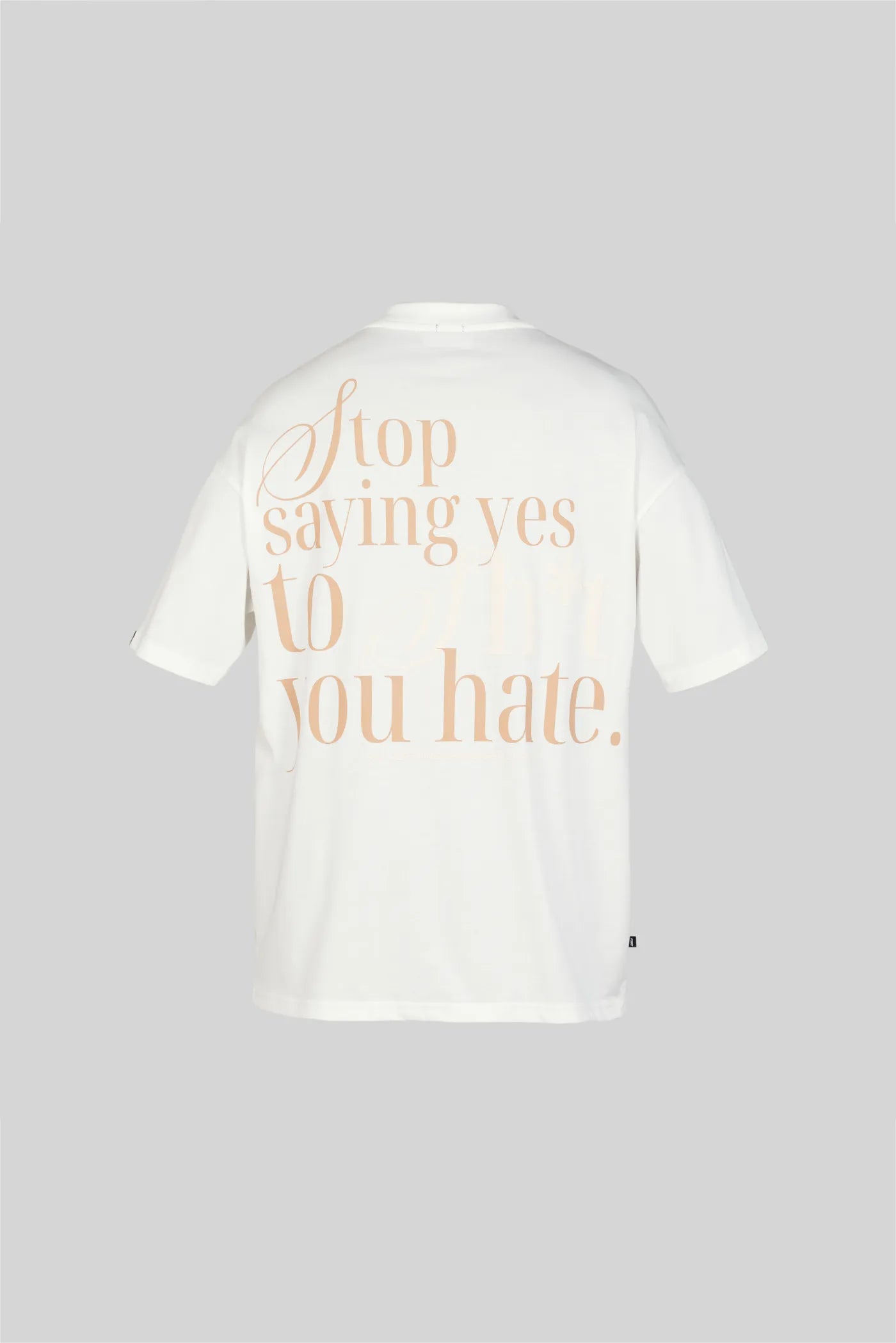 CAMISETA OVERSIZE BPT MANGA CORTA ESTAMPADA STOP