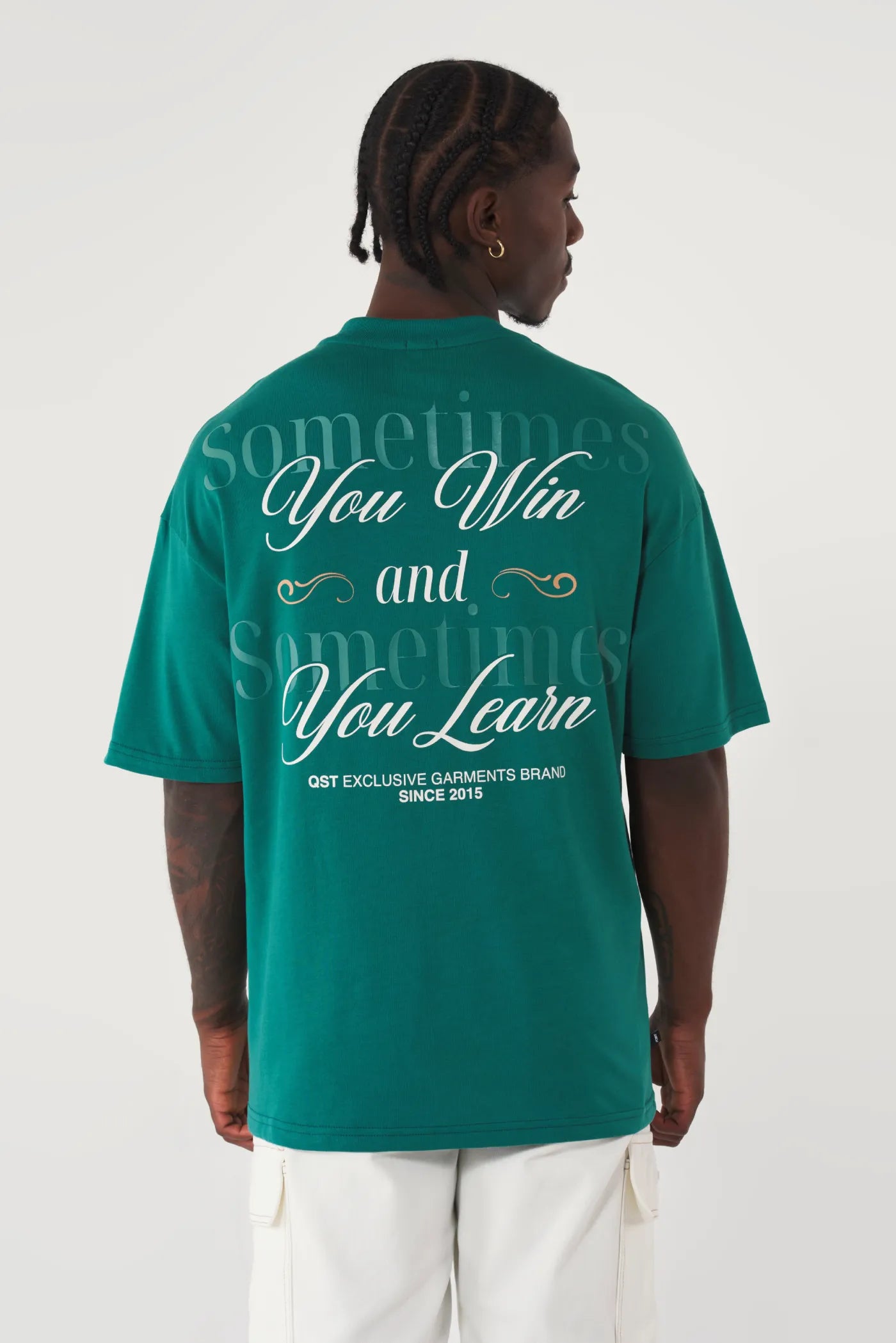 CAMISETA OVERSIZE POWERFUL VERDE TENIS