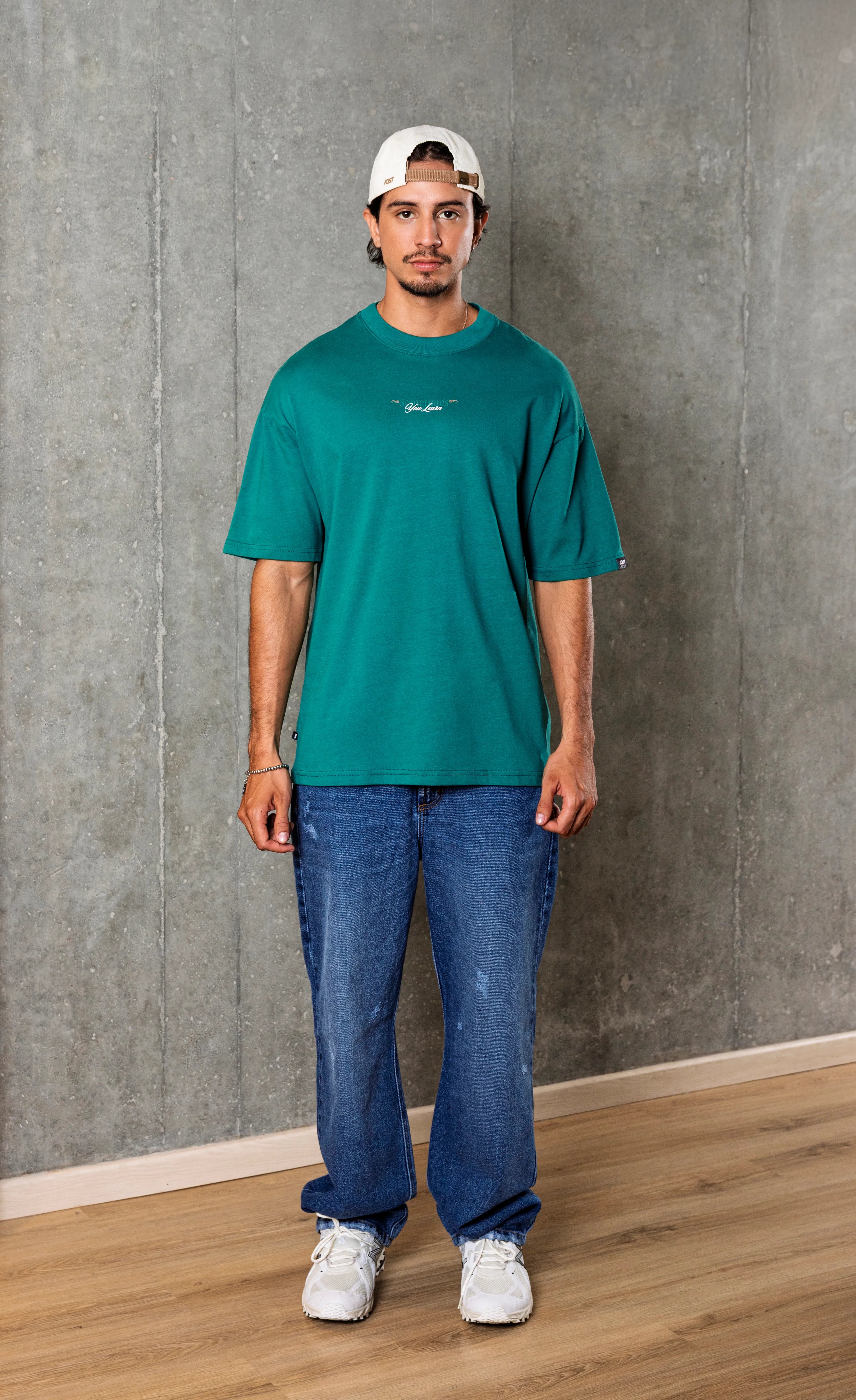 CAMISETA OVERSIZE POWERFUL VERDE TENIS