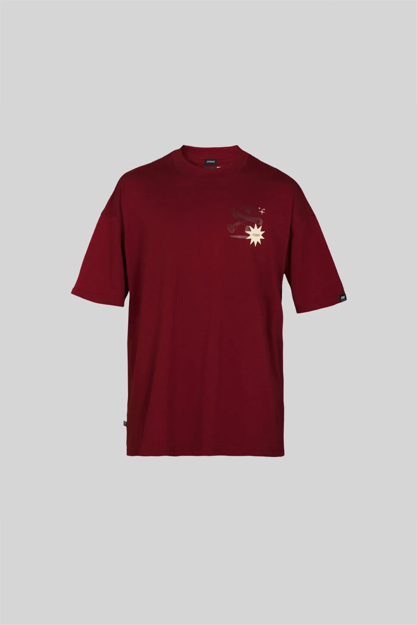 CAMISETA OVERSIZE RED DHALIA LIMITED EDITION BEST CHOICE
