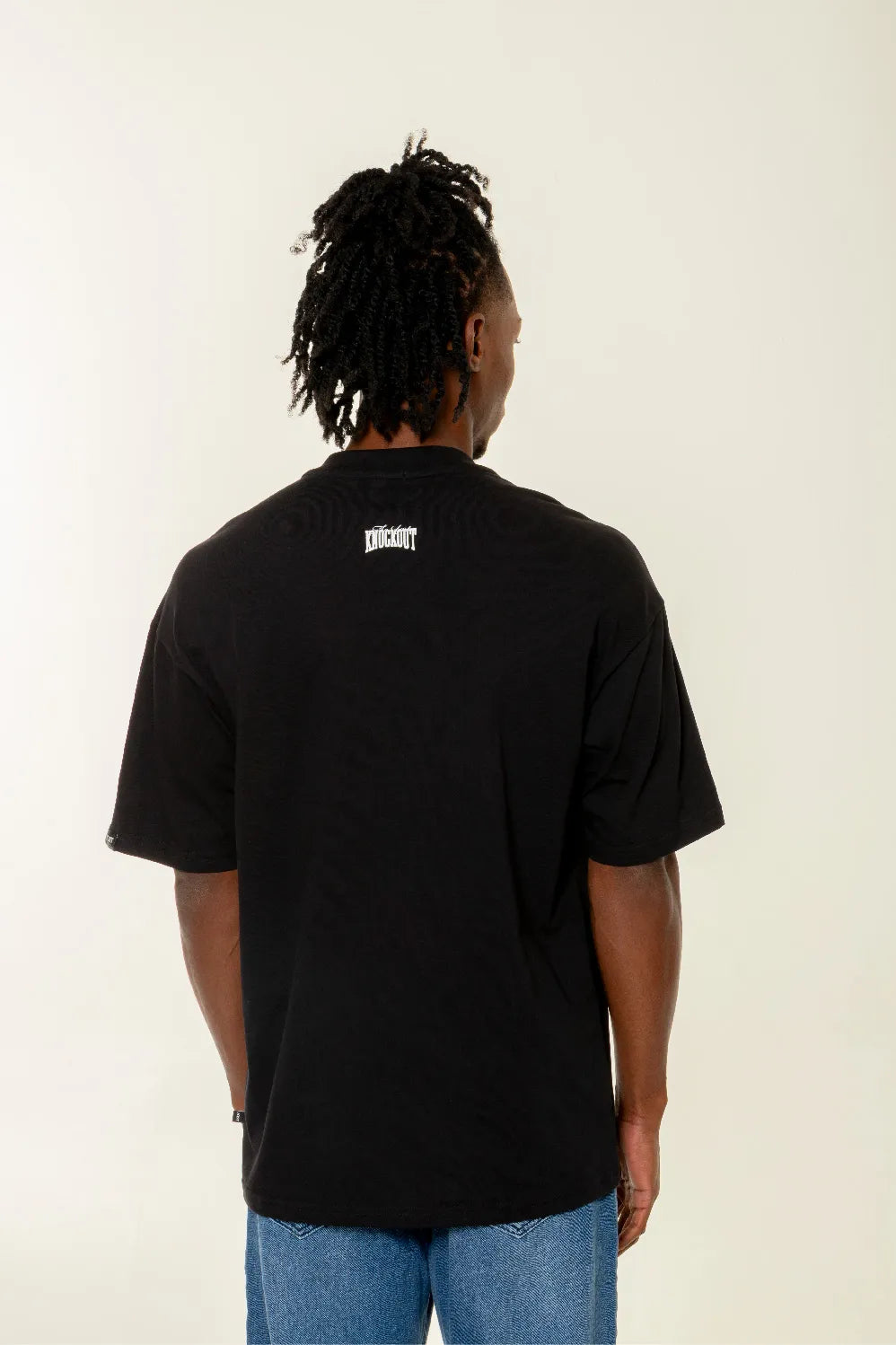 CAMISETA MANGA CORTA COLOR NEGRO